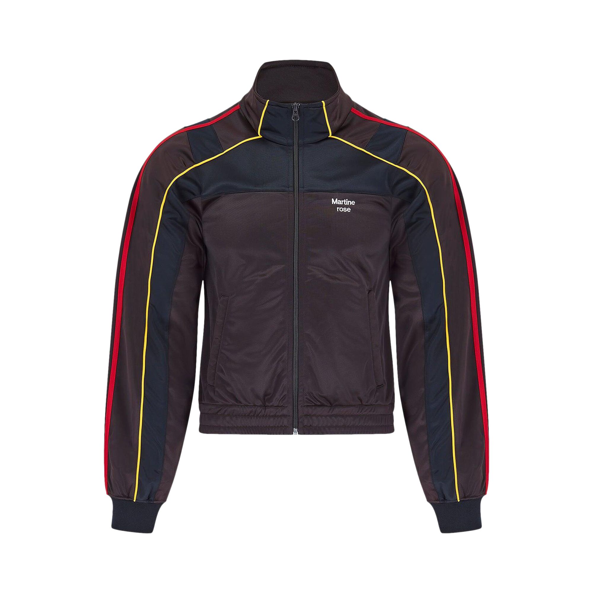 Pre-owned Martine Rose Shrunken Track Jacket 'brown/black' | Men's Size M