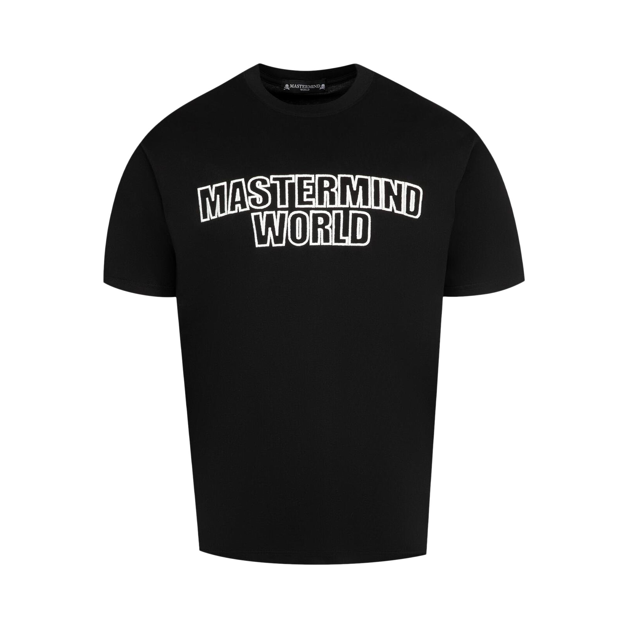 Pre-owned Mastermind Japan Mastermind 3d Logo Short-sleeve Tee 'black' | Men's Size L