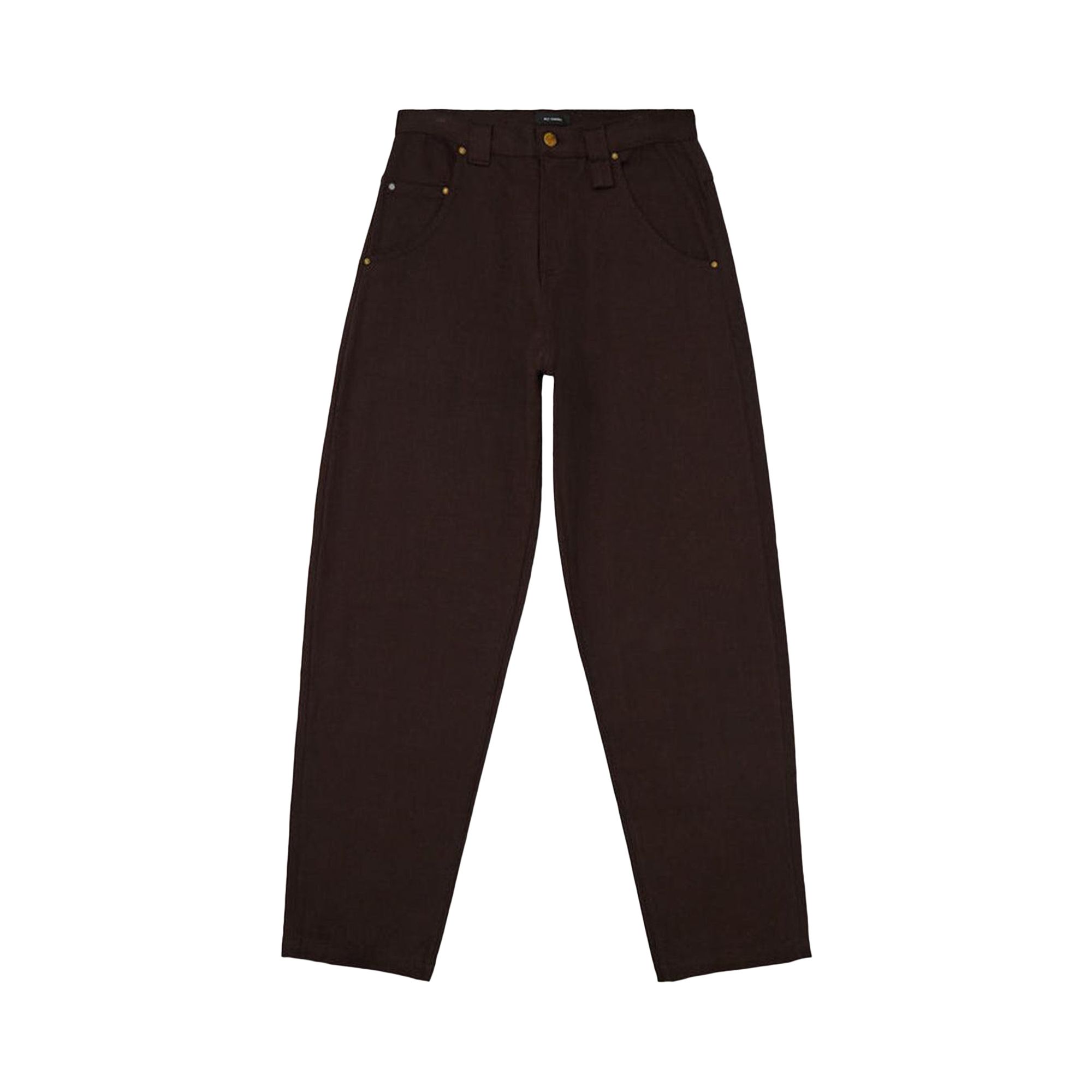 Pre-owned Willy Chavarria Bad Boy Jean 'chocolate' | Brown | Men's Size 32