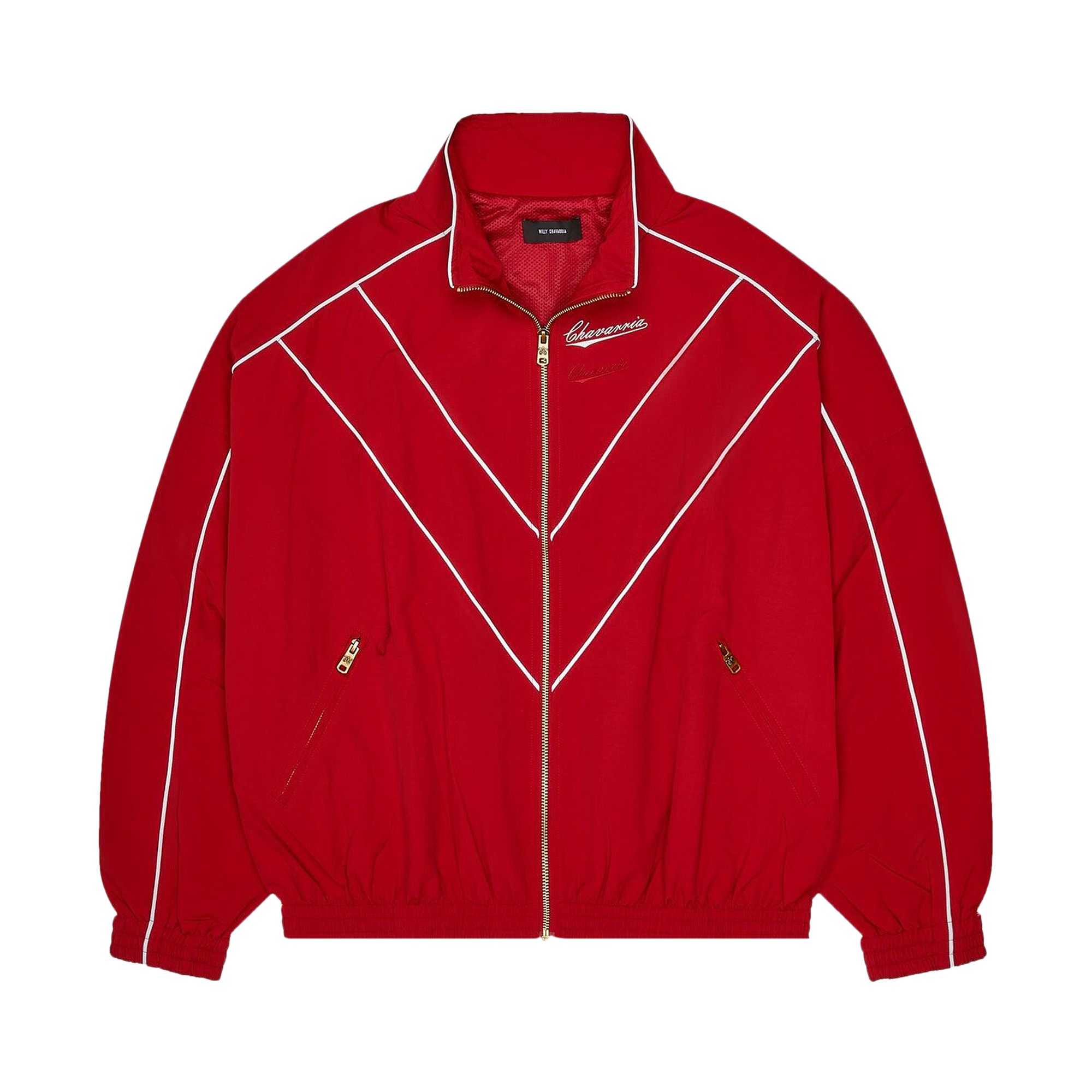 Pre-owned Willy Chavarria Bad Boy Track Jacket 'red' | Men's Size M