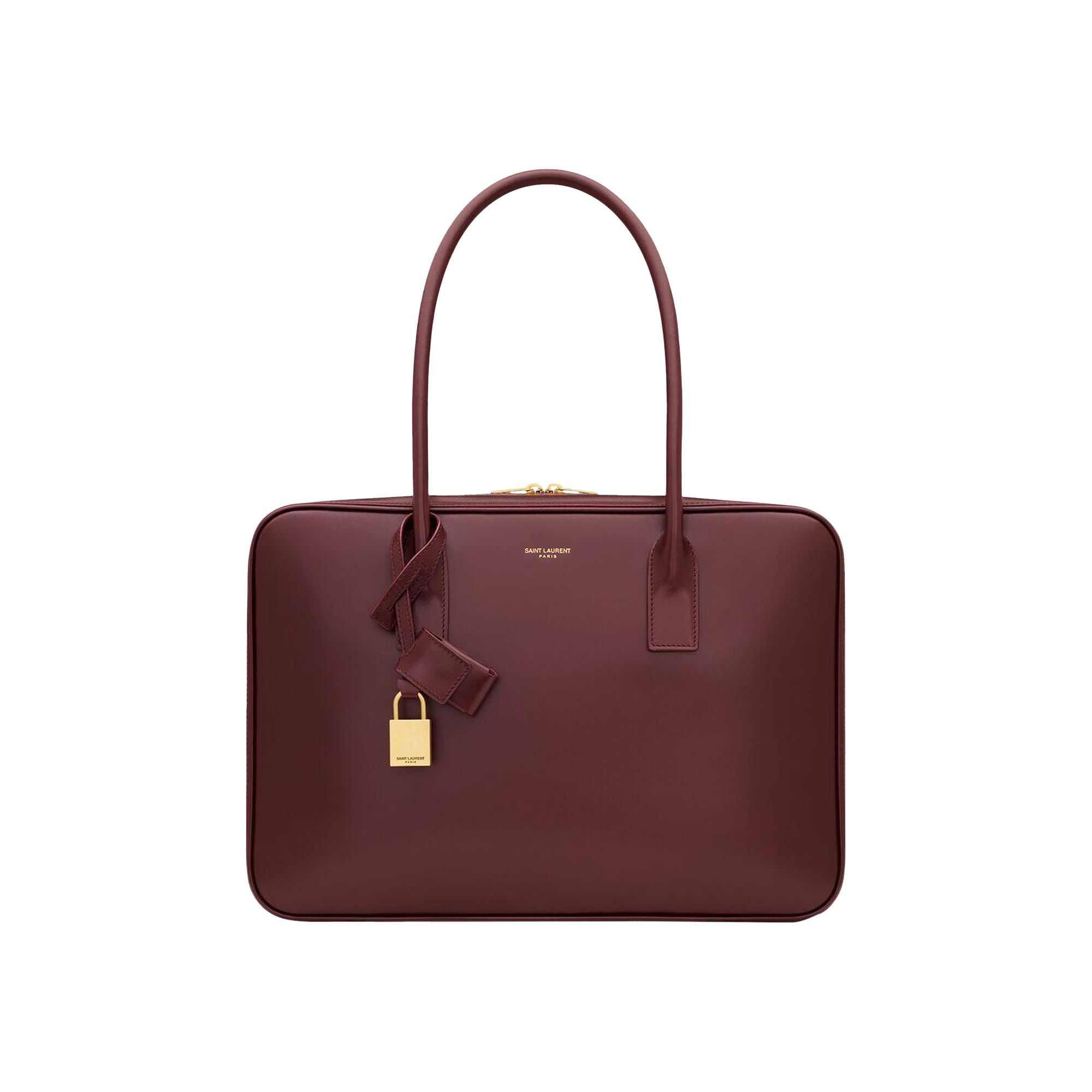 Pre-owned Saint Laurent Sac De Jour Bauletto Bag In Box 'hot Wine' | Red | Women's Size Onesize