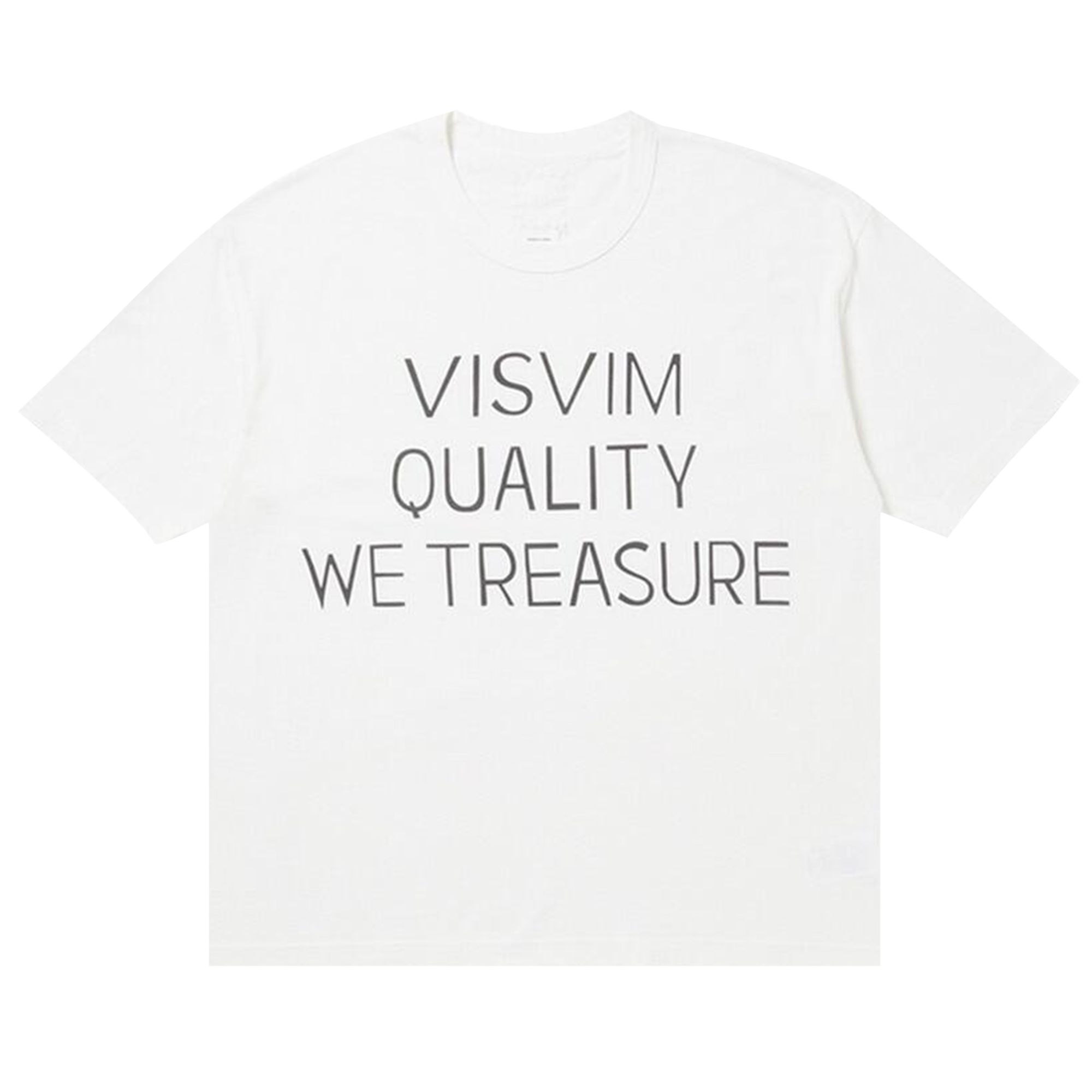 Pre-owned Visvim Jumbo Tee Short-sleeve Dmgd 'white' | Men's Size 2
