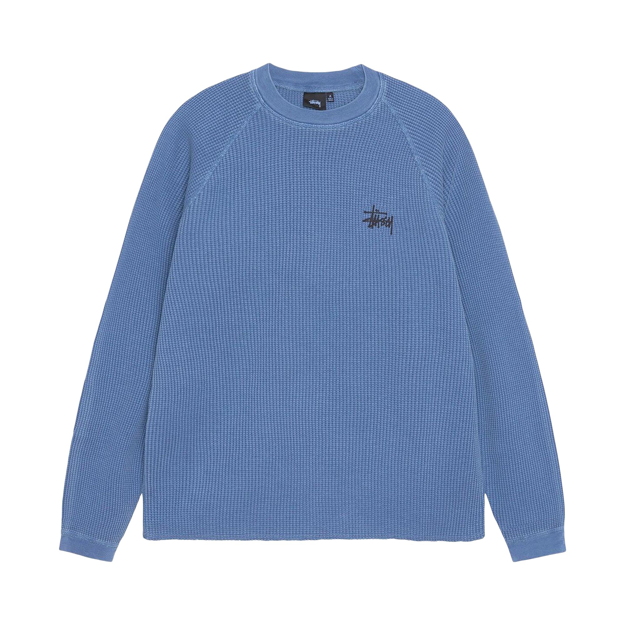 Pre-owned Stussy Basic Thermal 'blue' | Men's Size M
