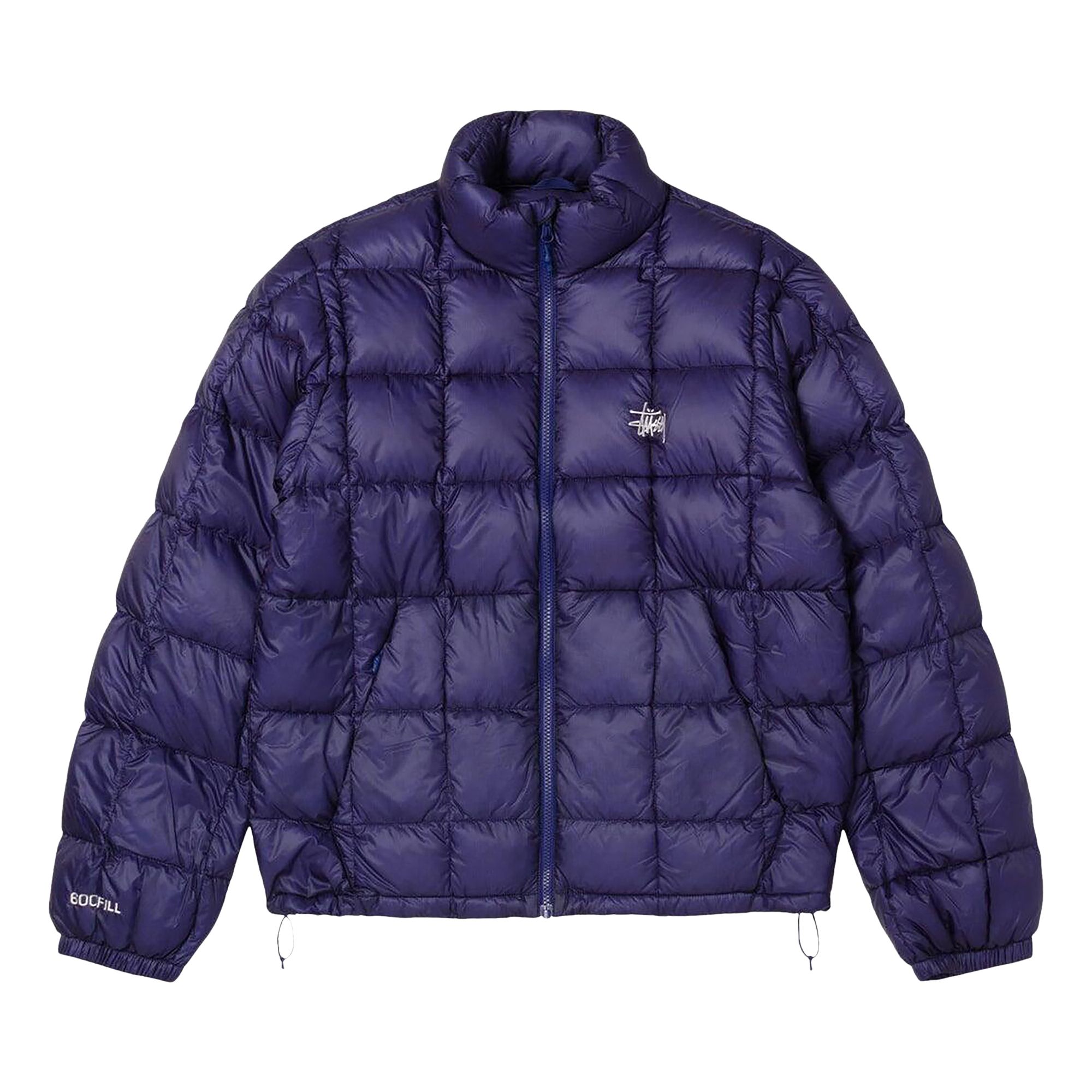 Pre-owned Stussy Midweight Puffer 'iris' | Blue | Men's Size M
