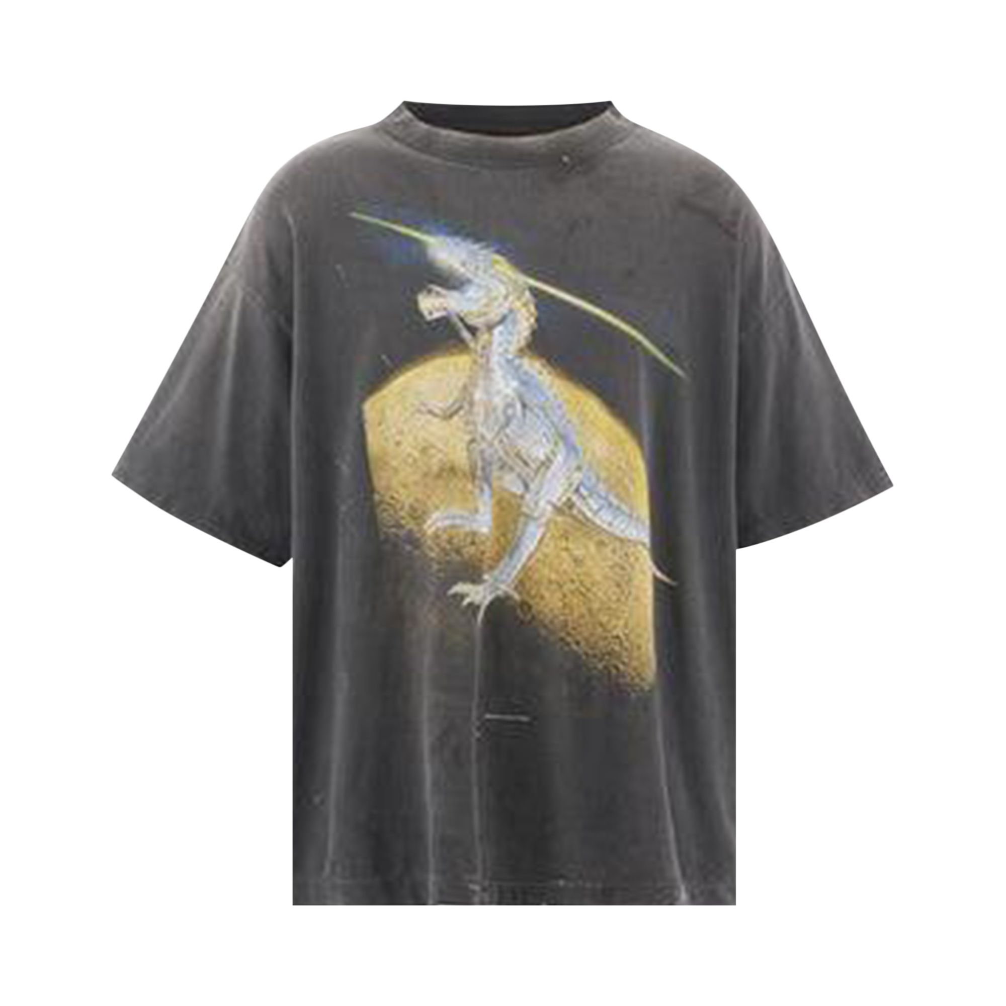 Pre-owned Saint Michael T-rex Tee 'black' | Men's Size S
