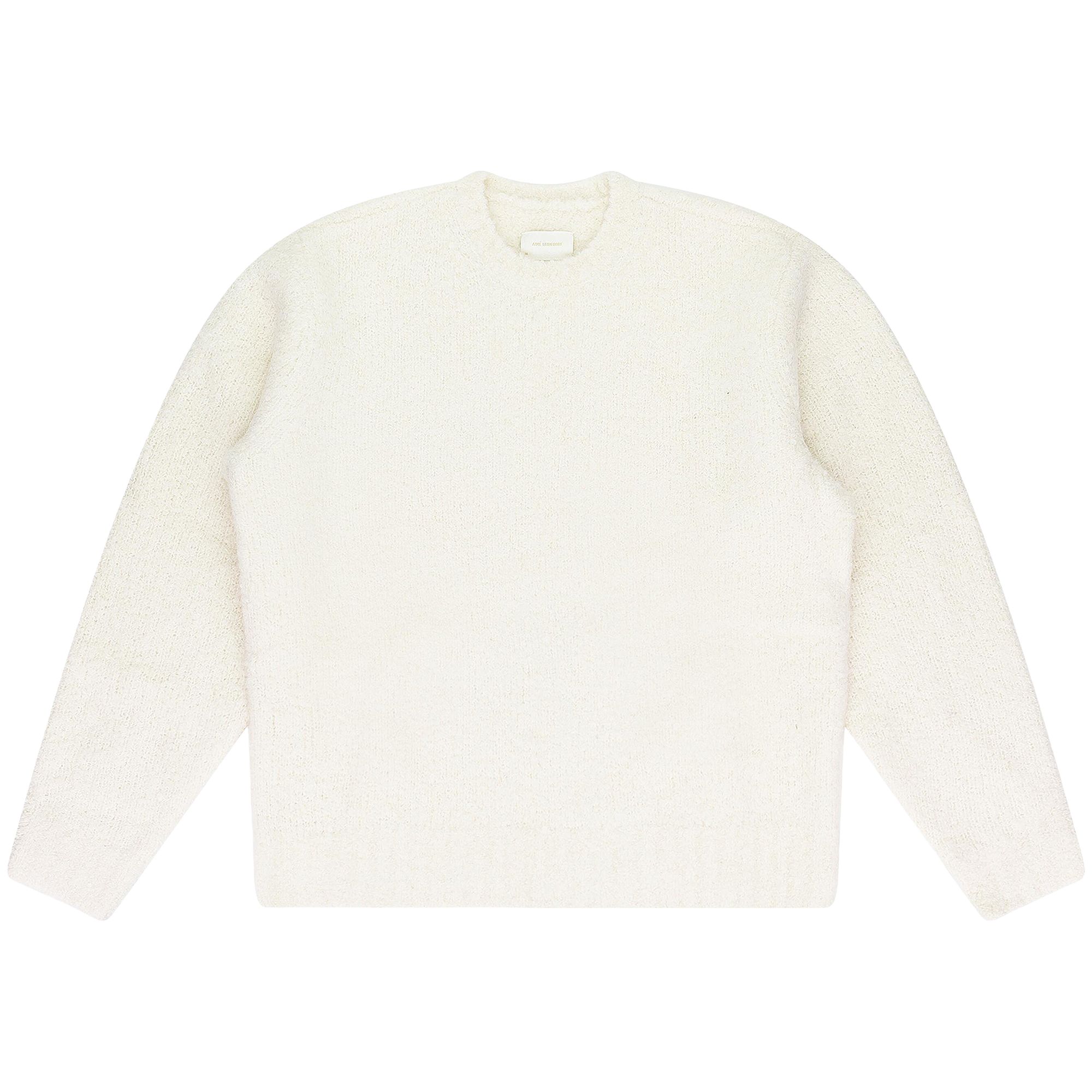 Pre-owned Aimé Leon Dore Boucle Crewneck Sweater 'off-white' | Men's Size M
