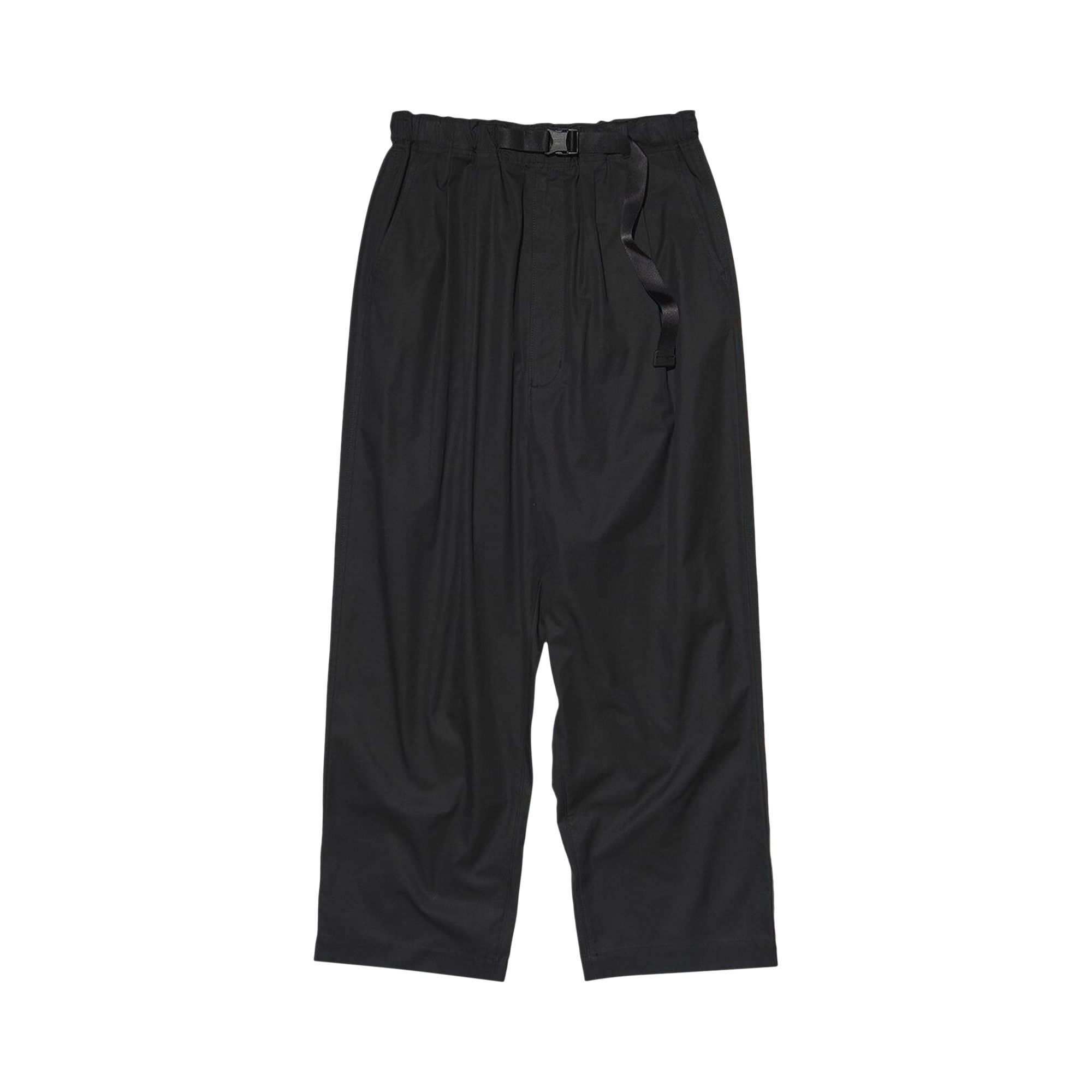 Pre-owned Comme Des Garçons Homme Deux Comme Des Garçons Homme Cotton Twill Nidom Processing Trouser 'black' | Men's Size M