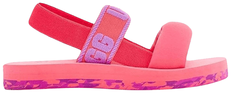 UGG Zuma Sling Sandal Kids Strawberry Sorbet