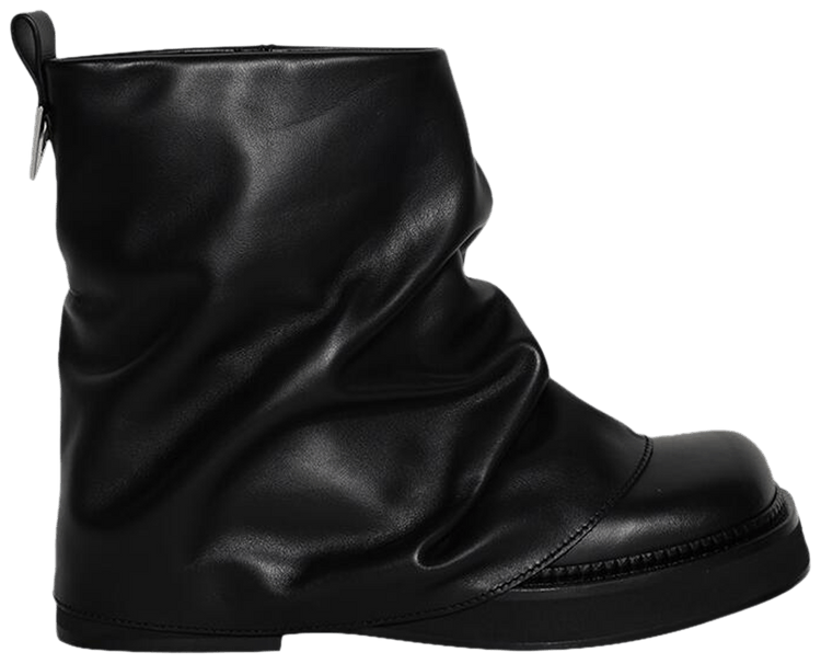 The Attico Wmns Mini Robin Combat Boot Black