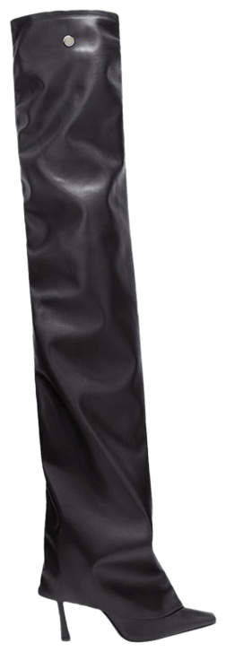 The Attico Wmns Robin OTK Thigh High Black