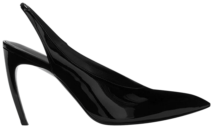 The Attico Wmns Viper Slingback Black