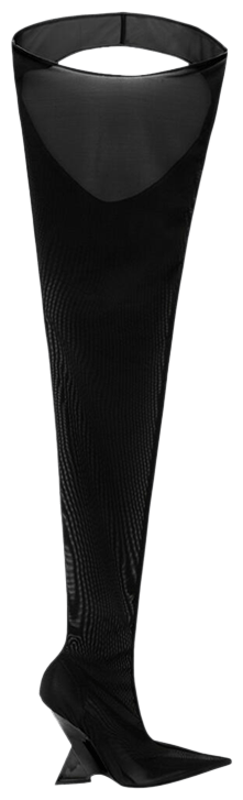 The Attico Wmns Cheopissima Thigh High Black