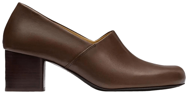 Lemaire Wmns Anatomic Pump Dark Brown