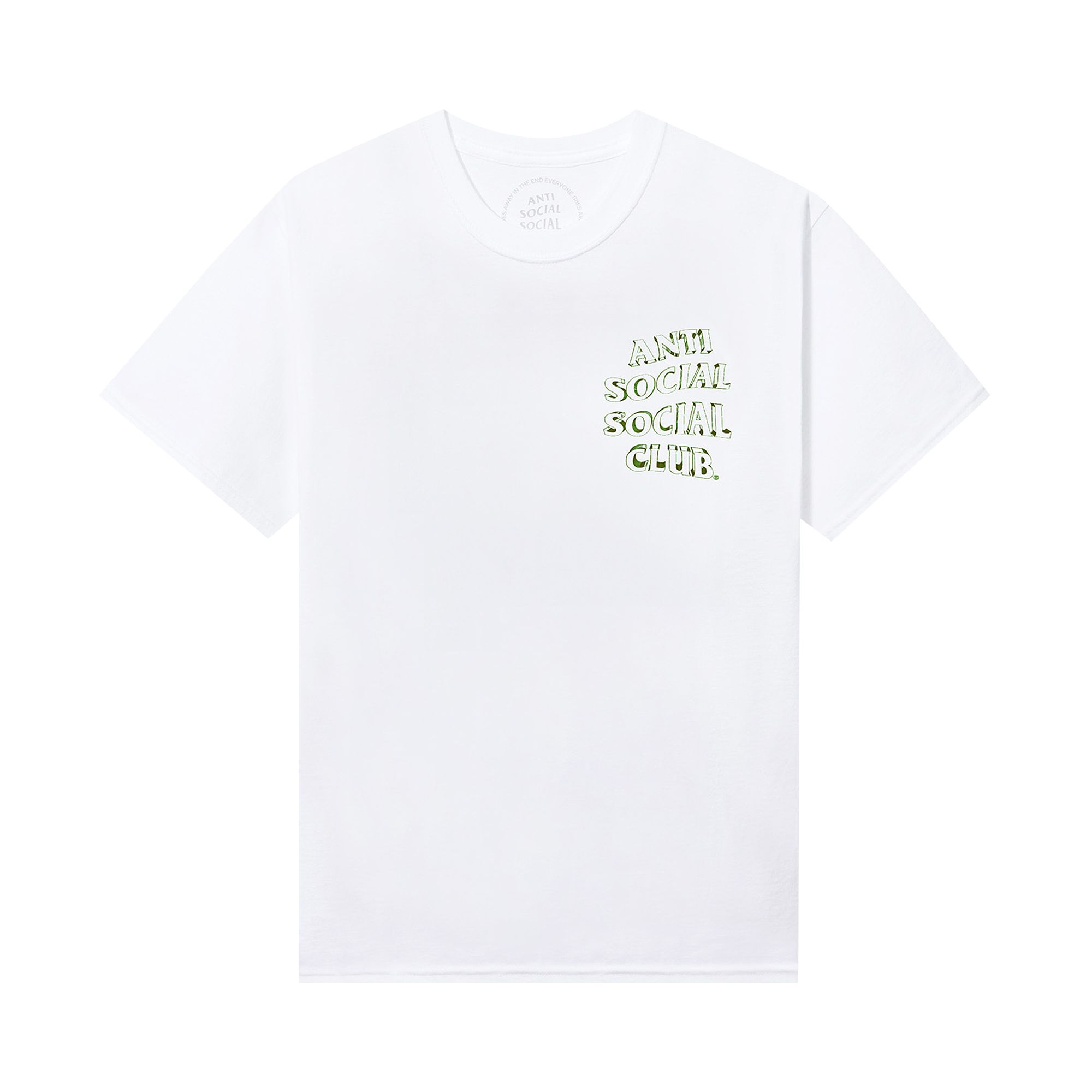 Pre-owned Anti Social Social Club 3d Mind Games Tee 'white' | Men's Size Xl
