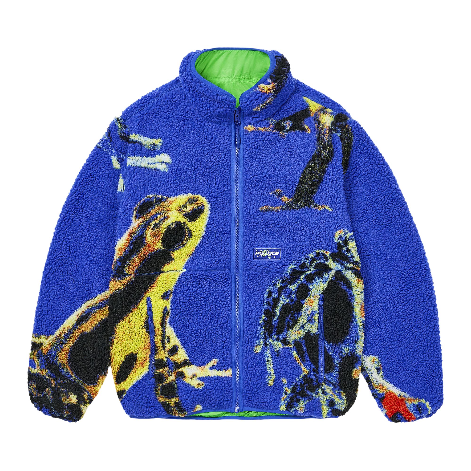 Pre-owned Palace Frogger Reversible Fleece 'blue' | Men's Size S