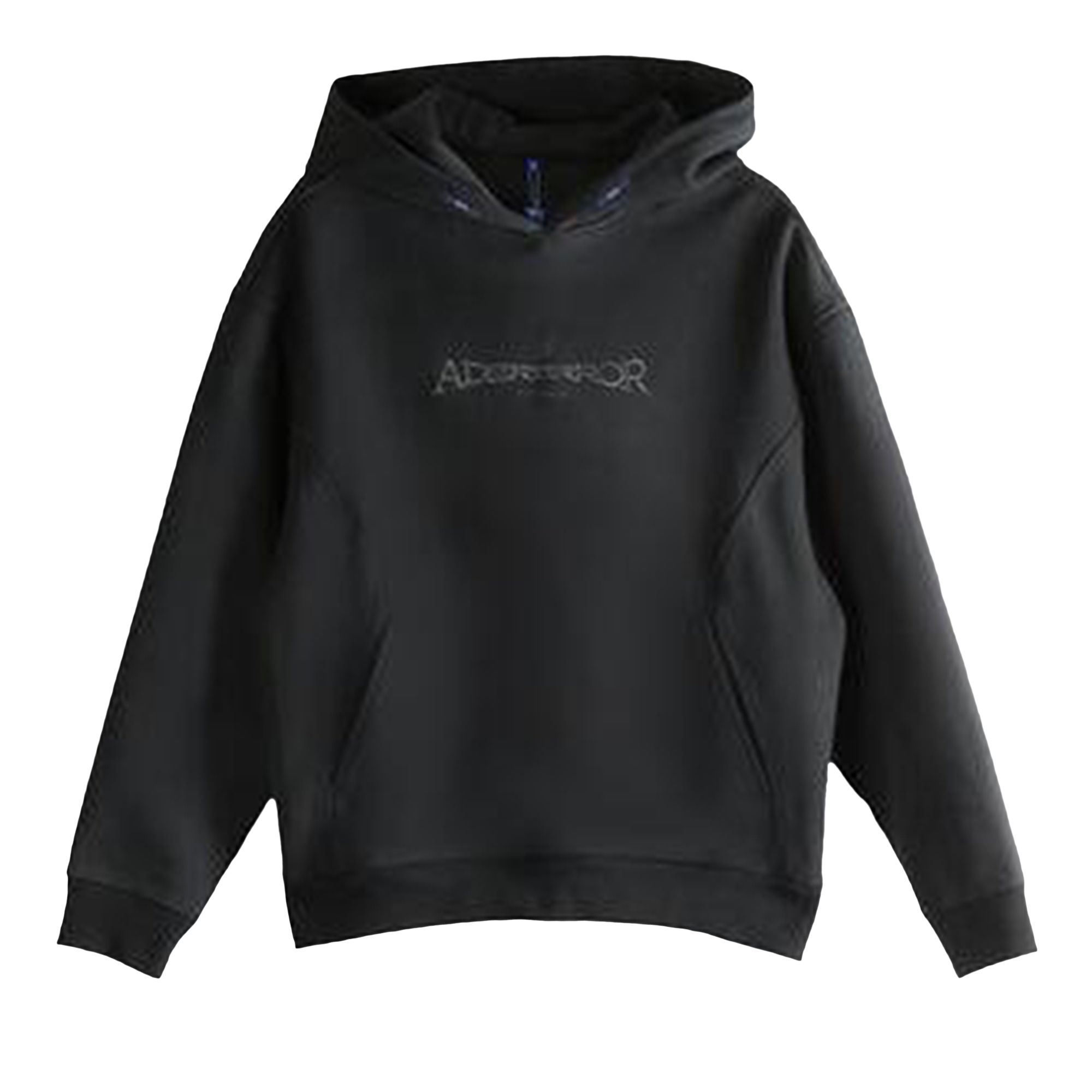 Pre-owned Ader Error Logo Loose Hoodies 'noir' | Black | Men's Size L