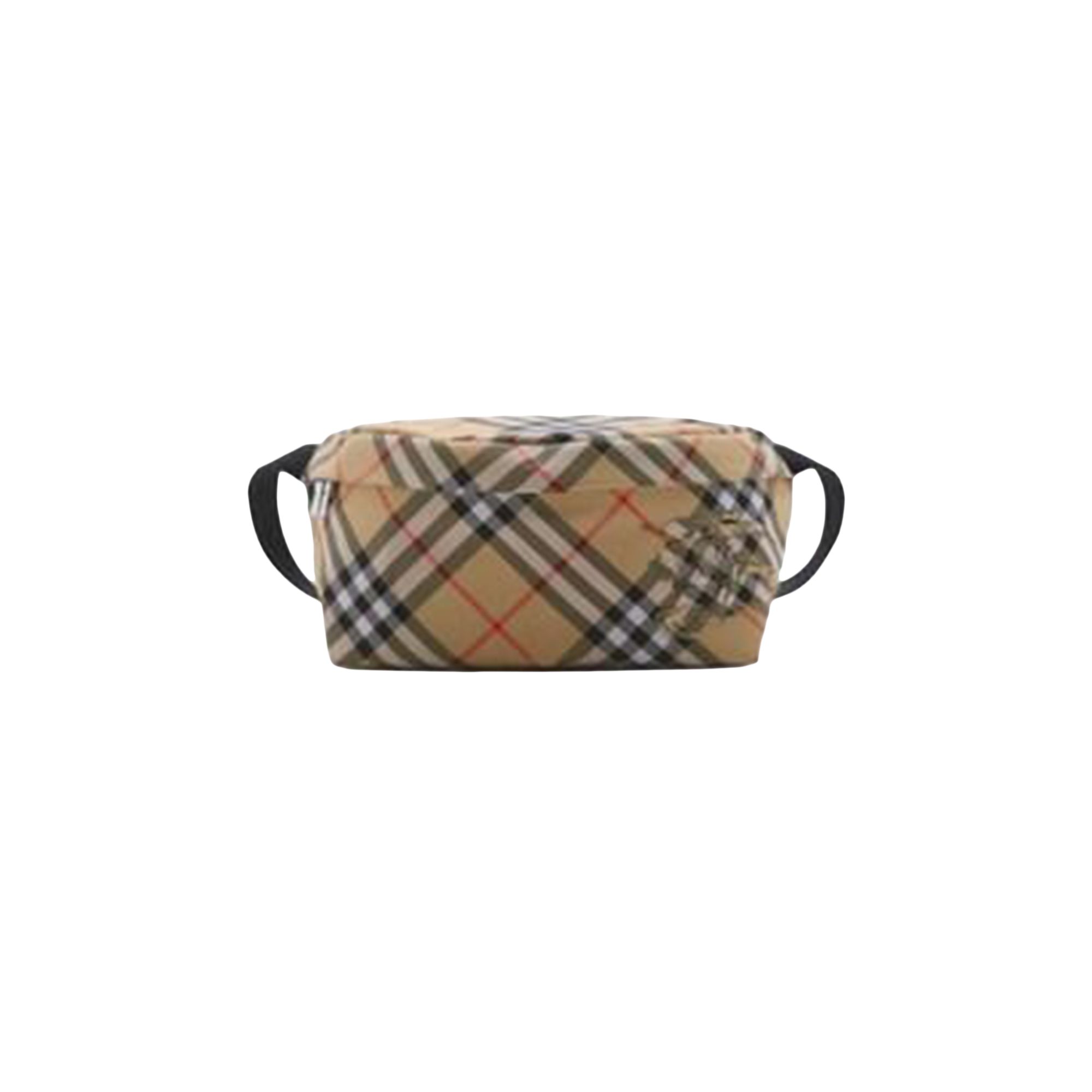 Pre-owned Burberry Vintage Check Belt Bag 'sand' | Tan | Men's Size Onesize In Brown