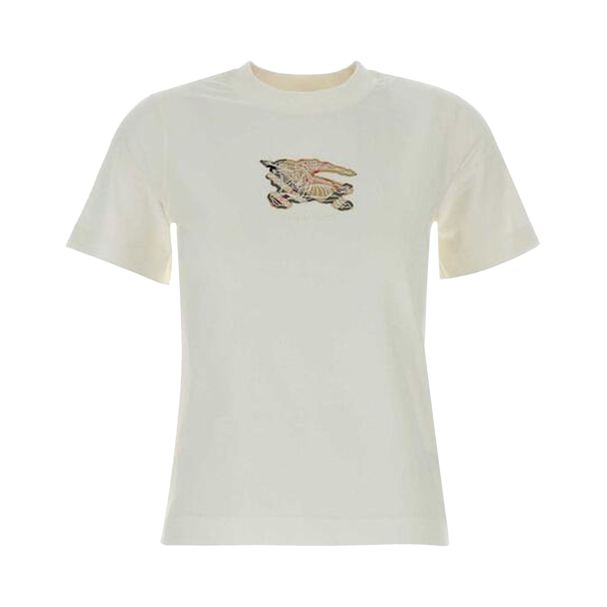 Pre-owned Burberry Frankie Ekd Top 'chalk' | Tan | Women's Size S In Brown