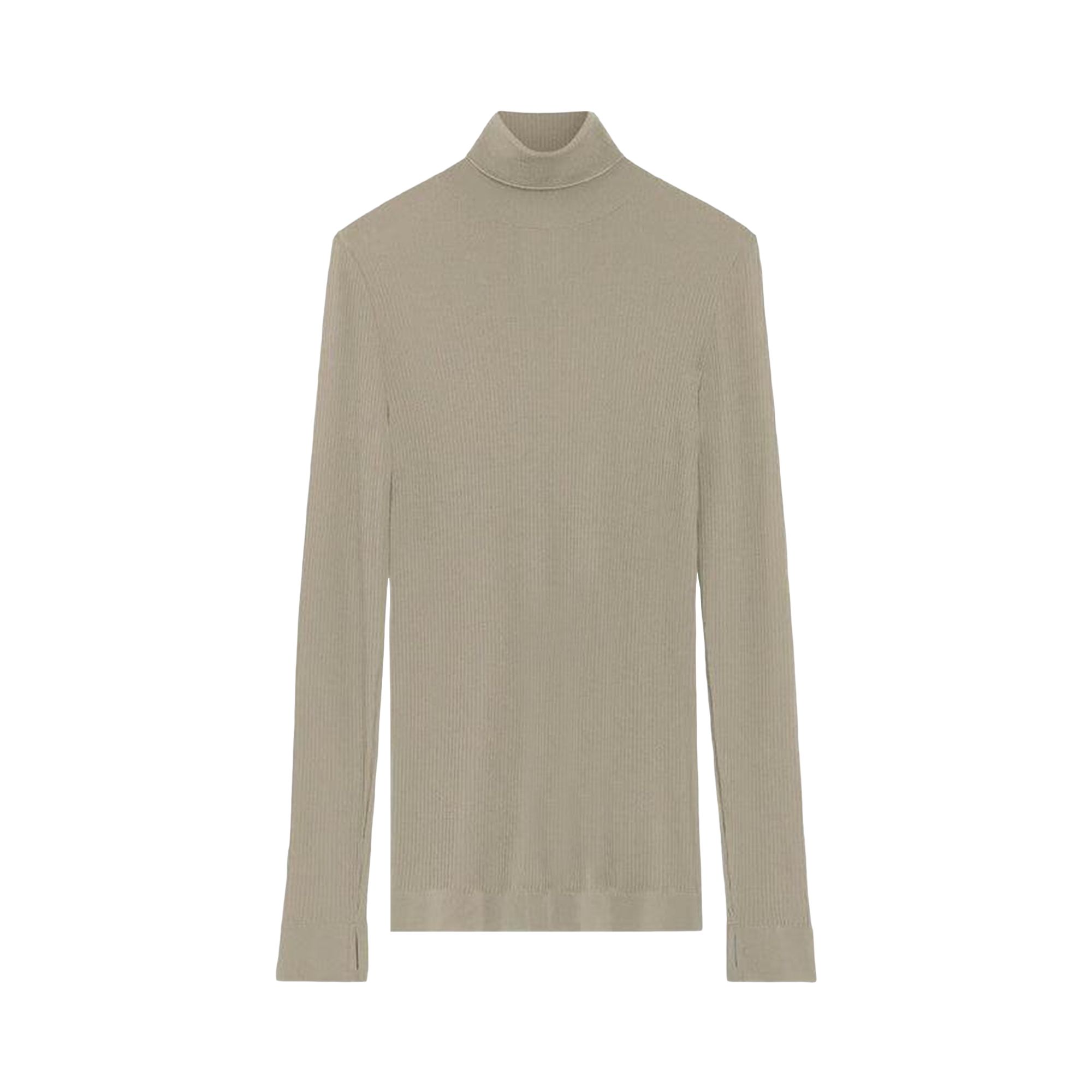 Pre-owned Lemaire Seamlesss High Nk Top 'light Sage' | Grey | Women's Size S In Gray