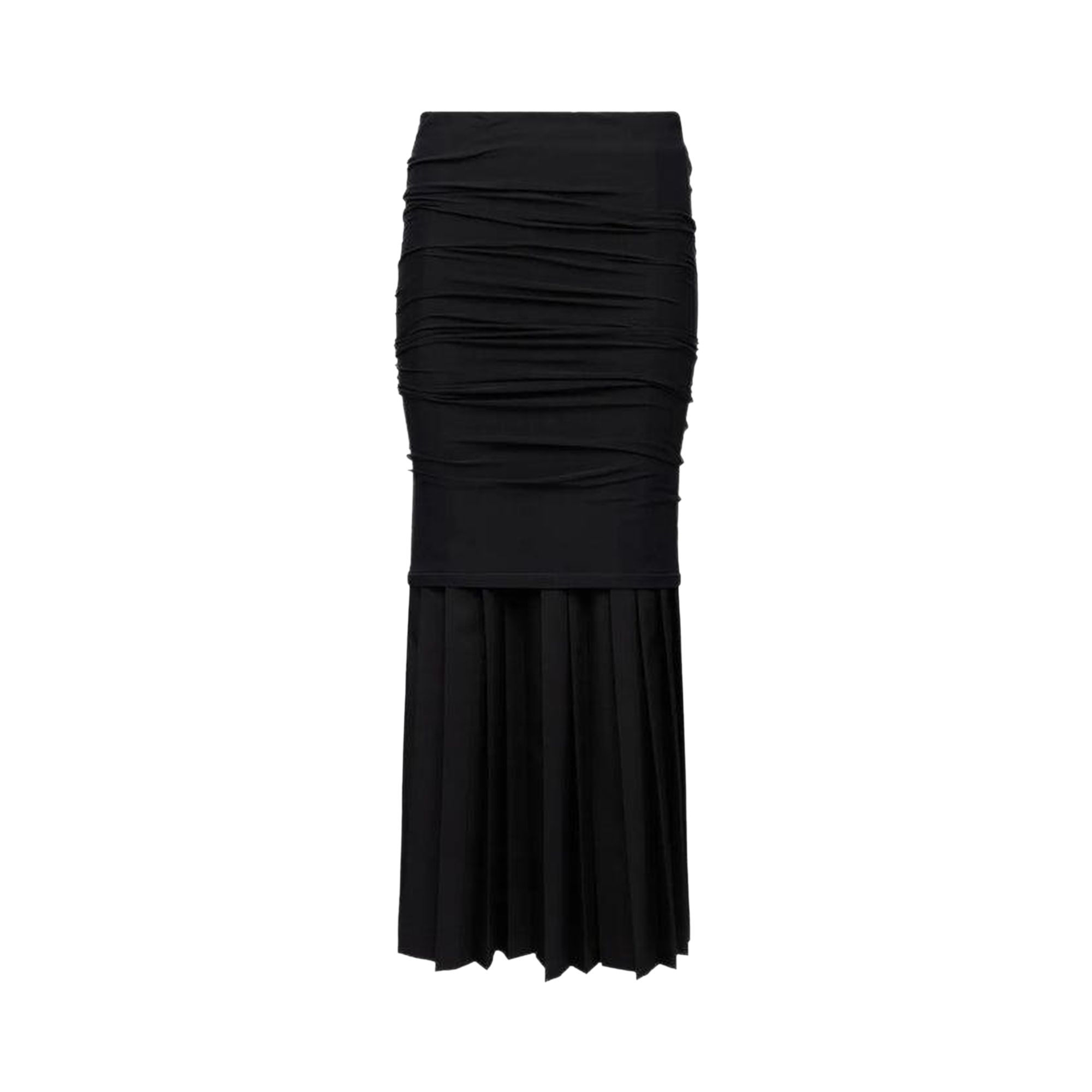 Pre-owned Mm6 Maison Margiela Long Skirt 'off Black' | Women's Size 38