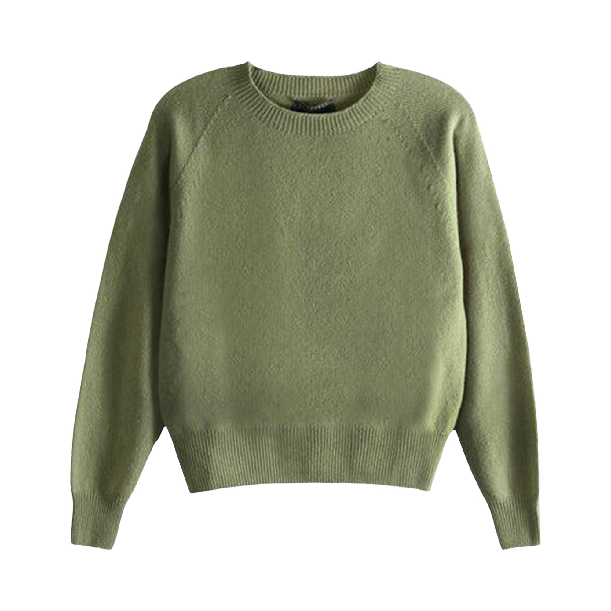 Pre-owned Margaret Howell Short Classic Crew 'pistachio' | Green | Women's Size 10