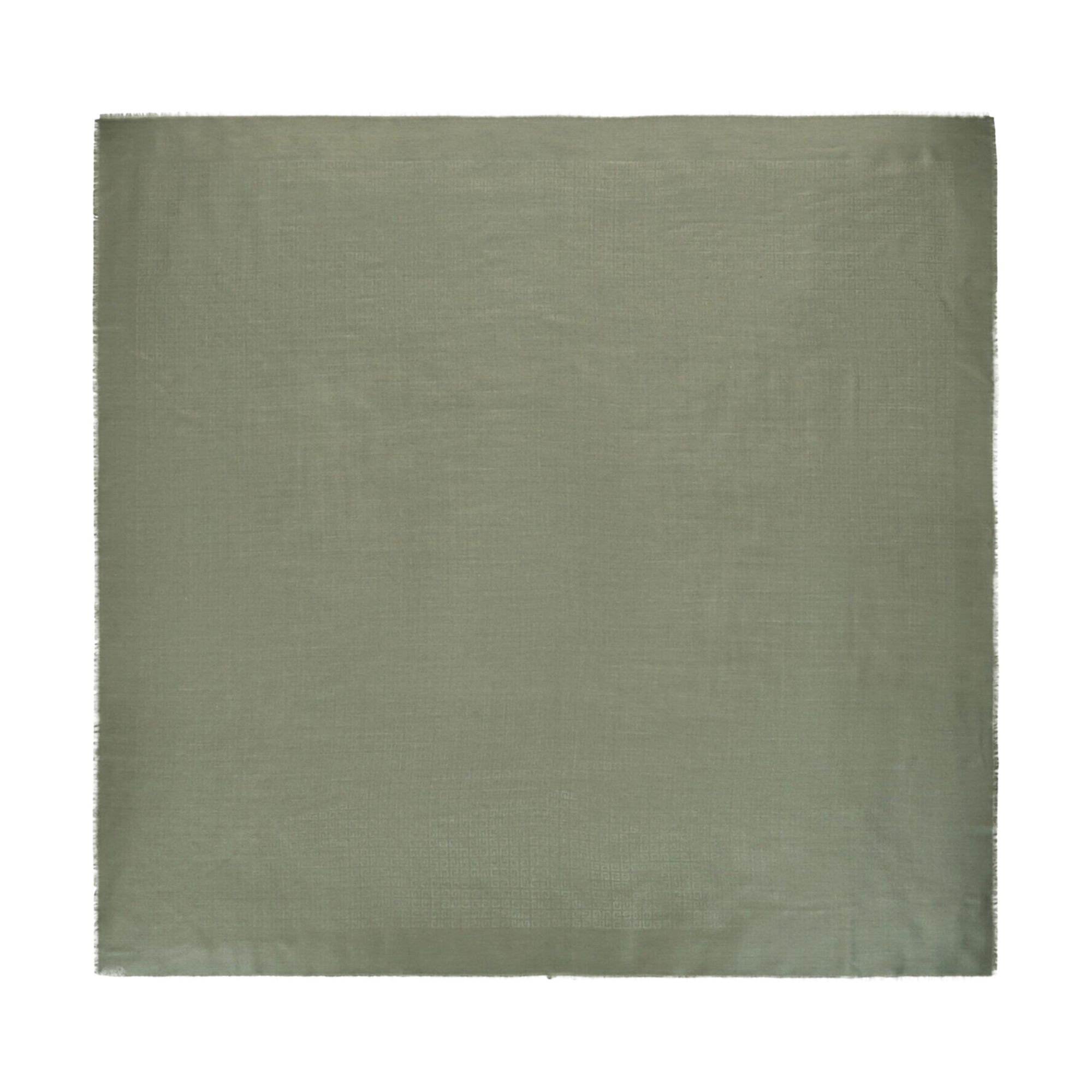 Pre-owned Givenchy 4g Jacquard Scarf 'almond Green' | Multi-color | Men's Size Onesize