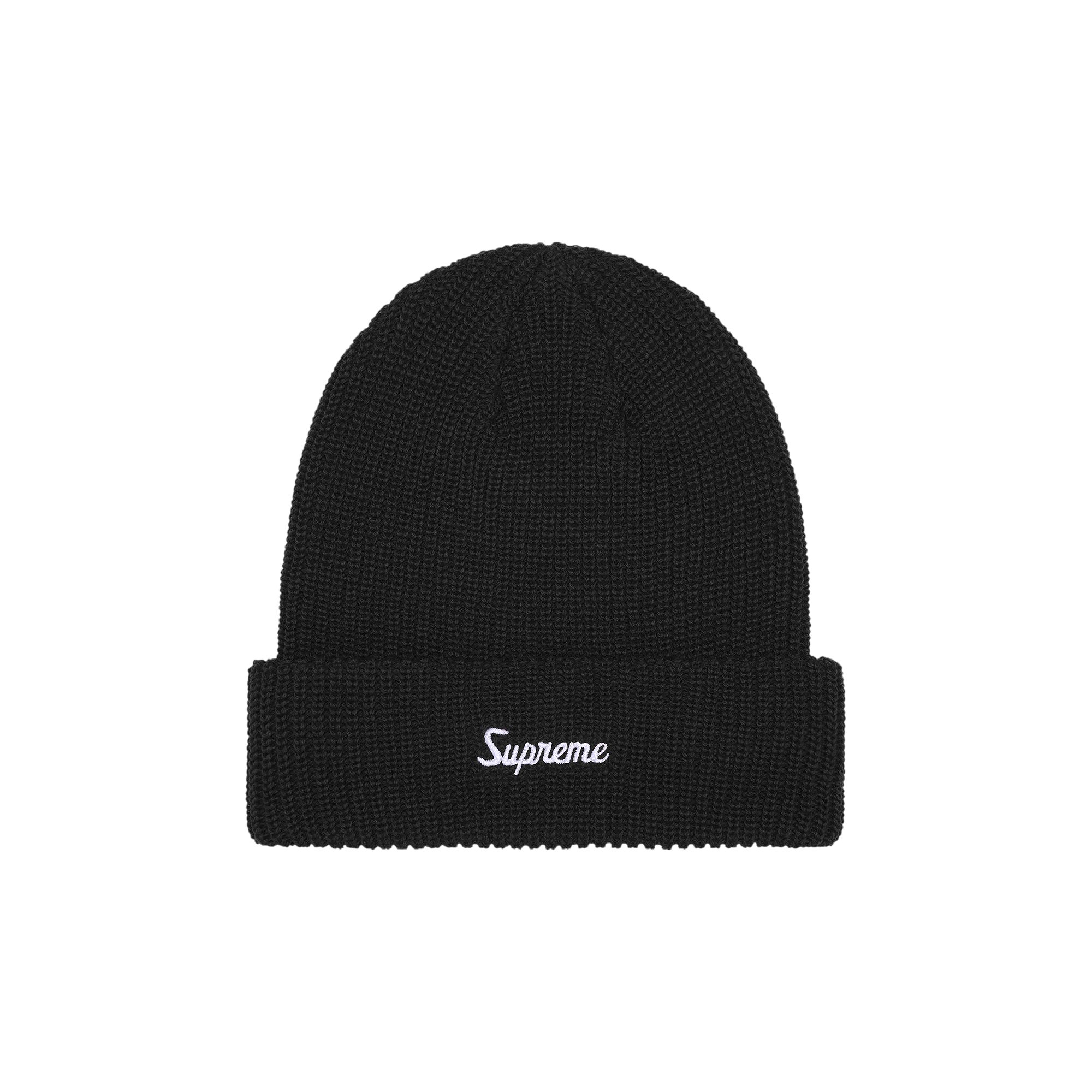 Pre-owned Supreme Loose Gauge Beanie 'black' | Men's Size Onesize