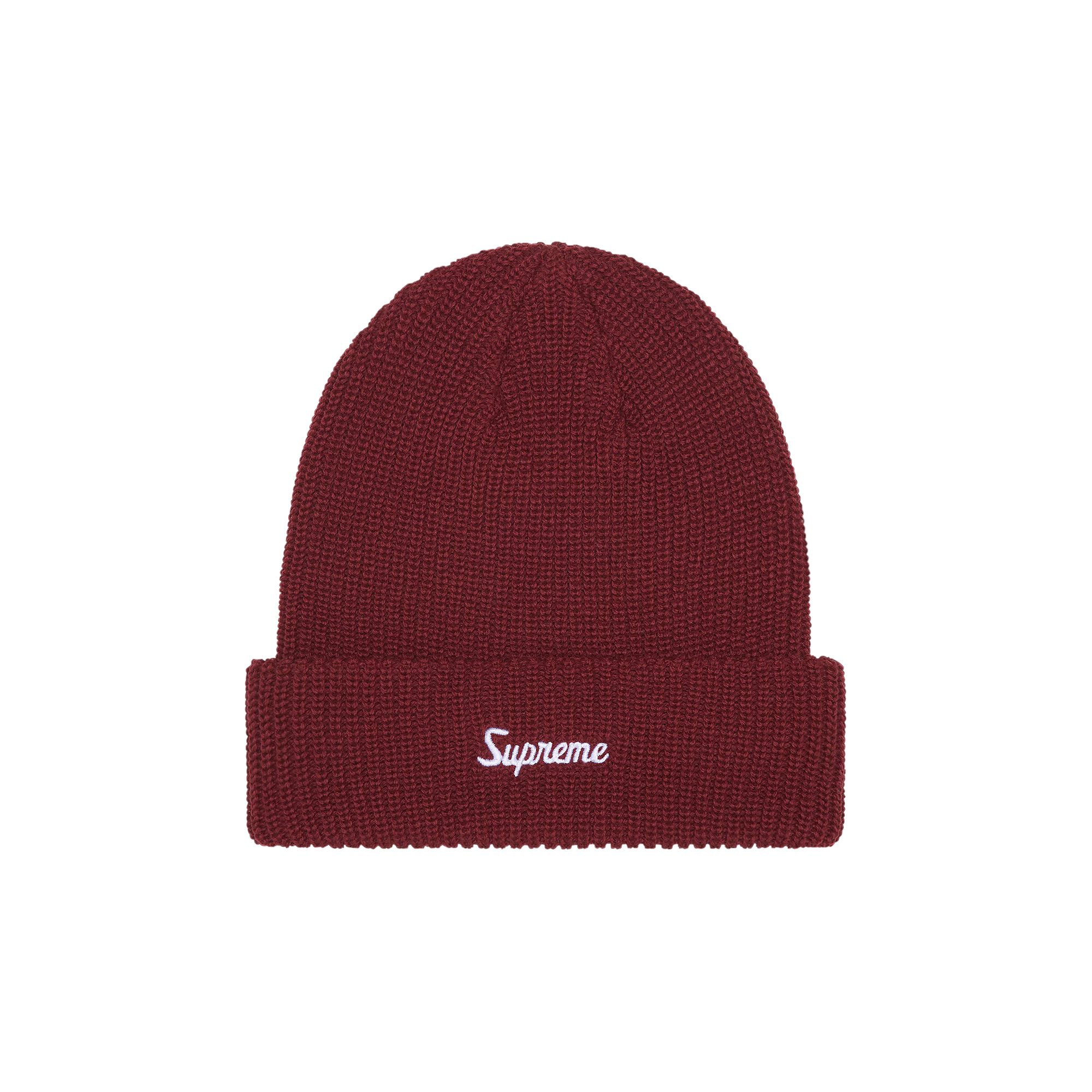 Pre-owned Supreme Loose Gauge Beanie 'cardinal' | Red | Men's Size Onesize