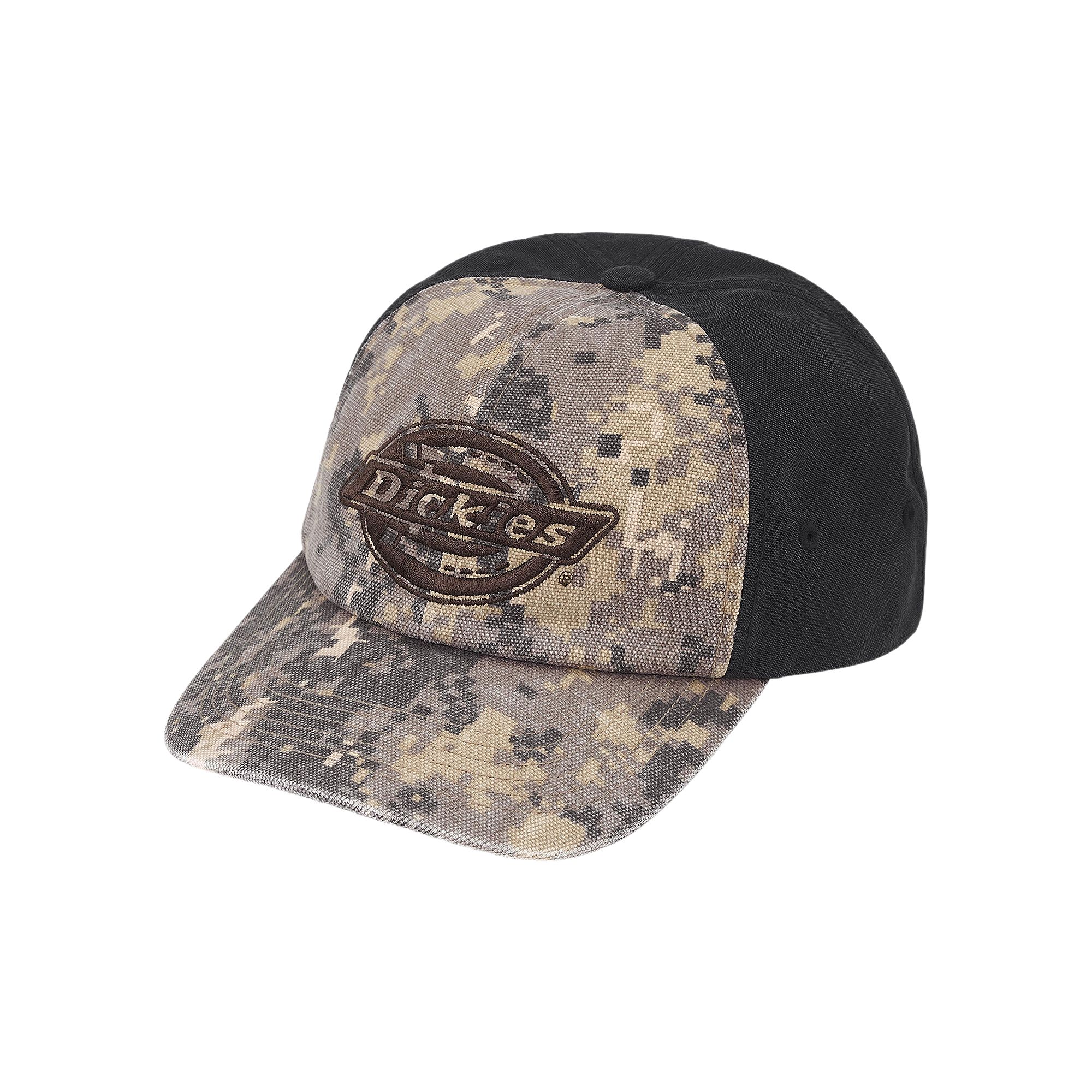 Pre-owned Supreme X Dickies Cordura 6-panel 'digi Camo' | Brown | Men's Size Onesize