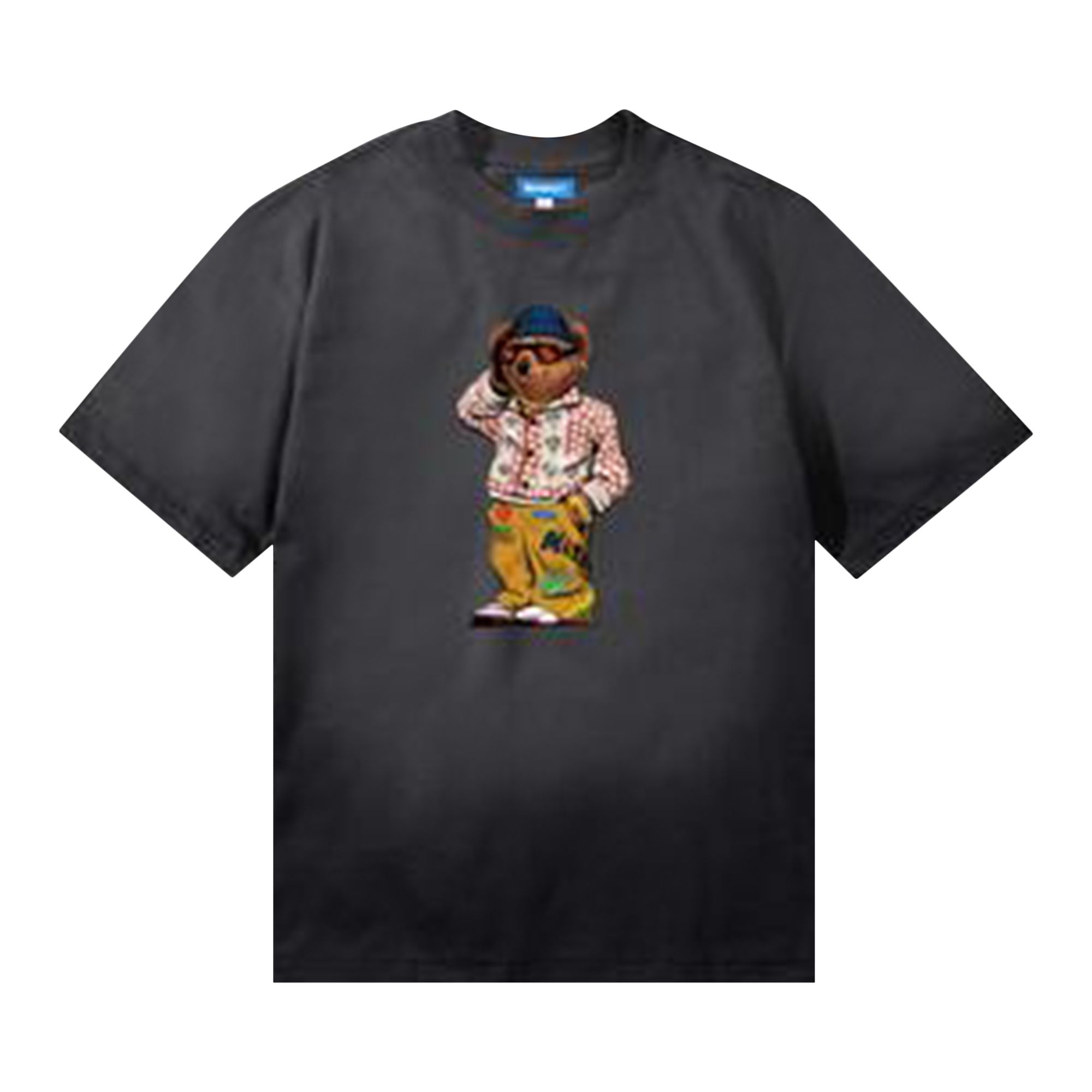 Pre-owned Market Folk Fitted Bear T-shirt 'pirate Black' | Men's Size M
