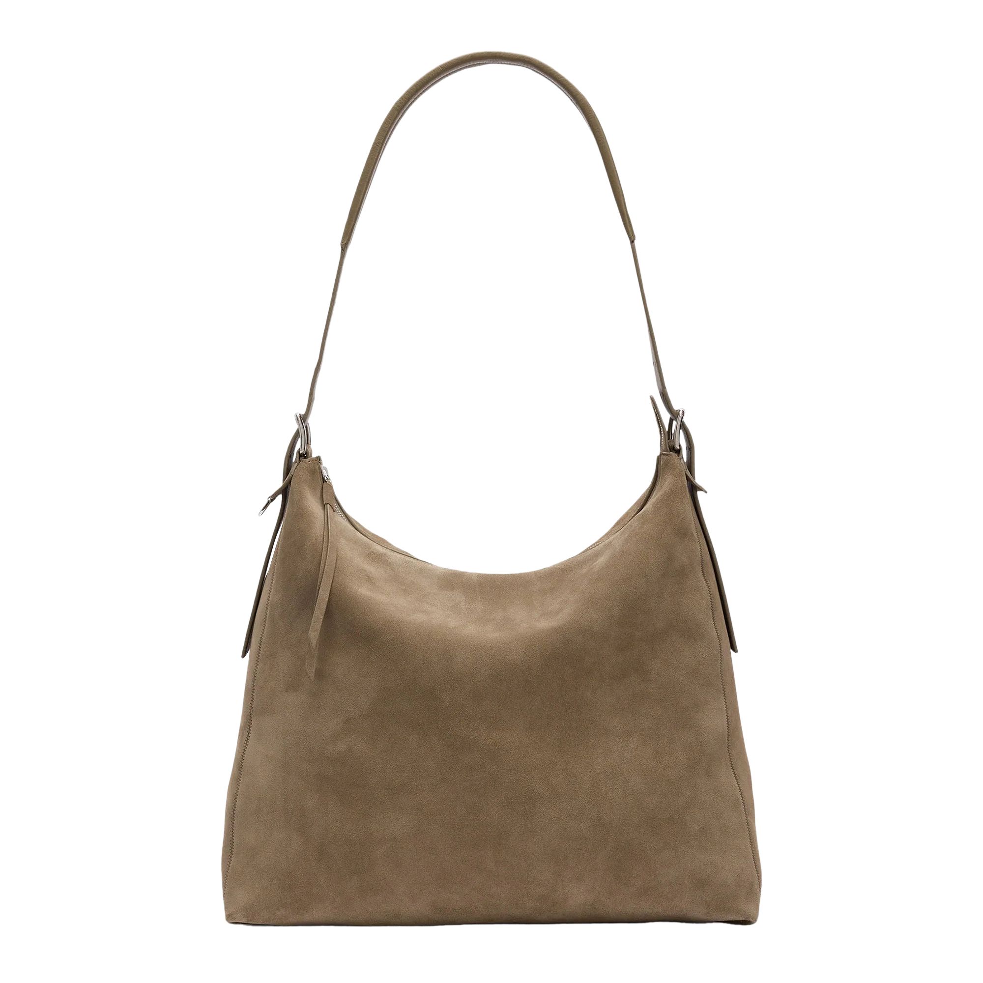 Pre-owned Lemaire Belted Hobo Bag 'pebble' | Tan | Women's Size Onesize In Brown