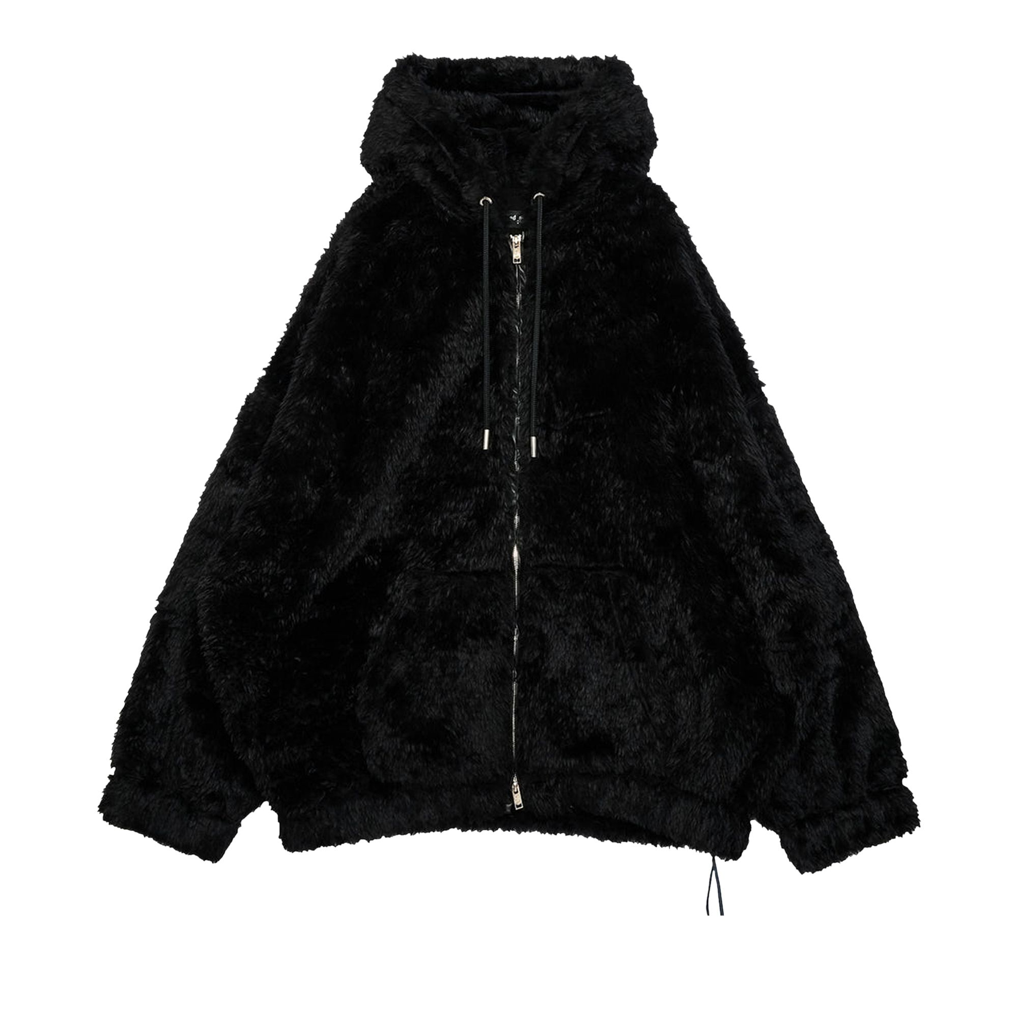 Pre-owned Mastermind Japan Polar Bear Zip Up Hoodie 'black' | Men's Size S