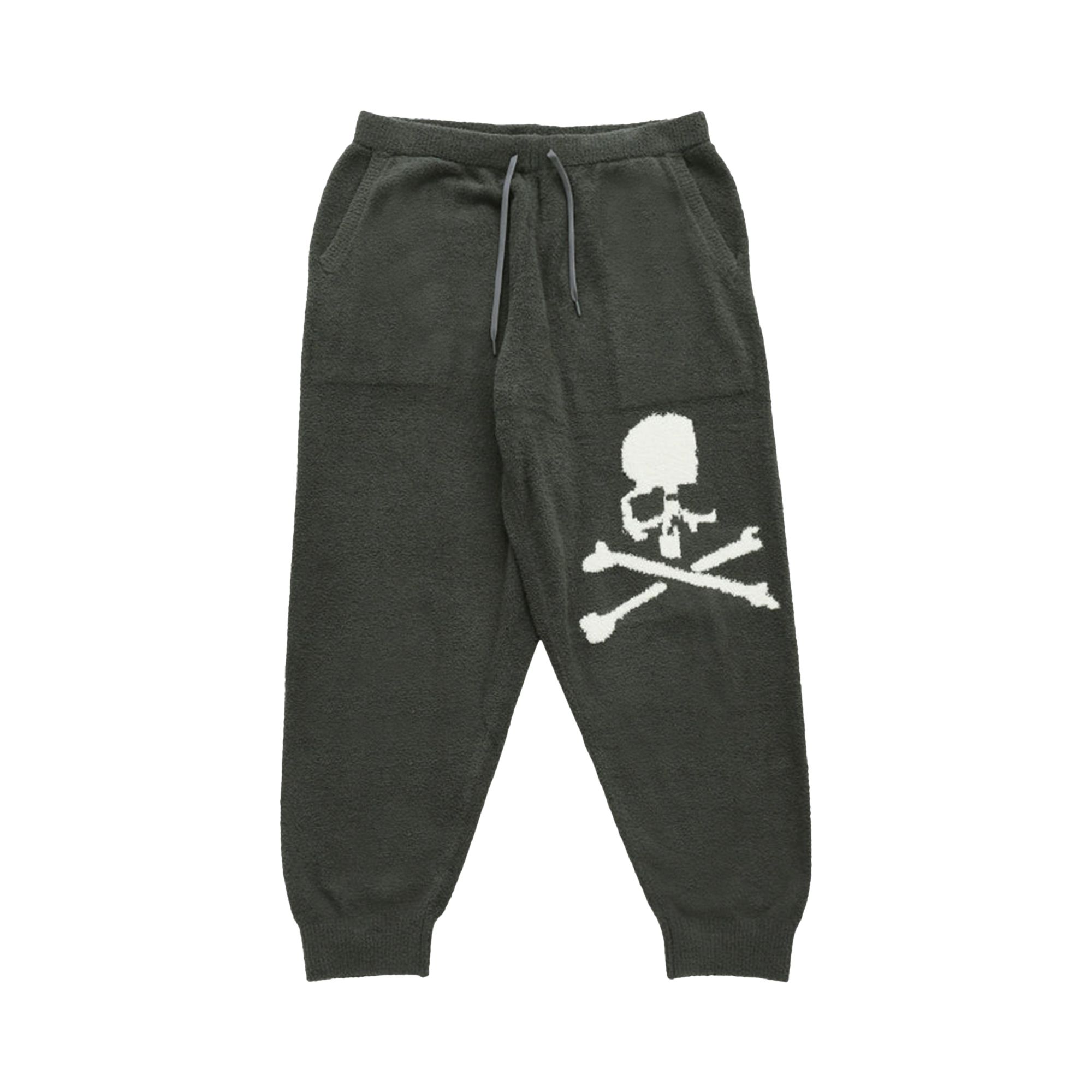Pre-owned Mastermind Japan Mastermind World Lounge Pants 'charcoal/white' | Grey | Men's Size M In Gray