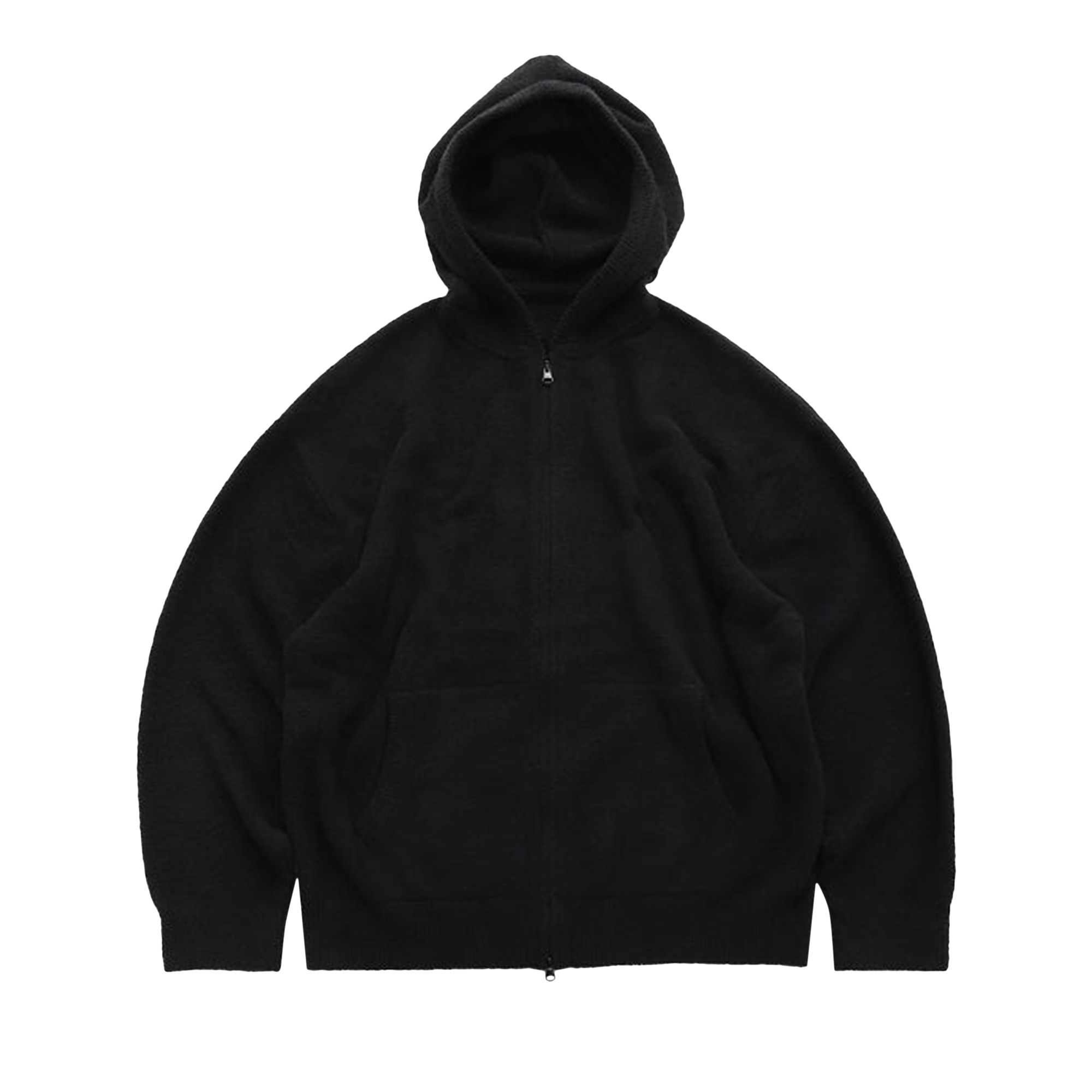 Pre-owned Mastermind Japan Mastermind World Lounge Zip Up Hoodie 'black/white' | Men's Size M