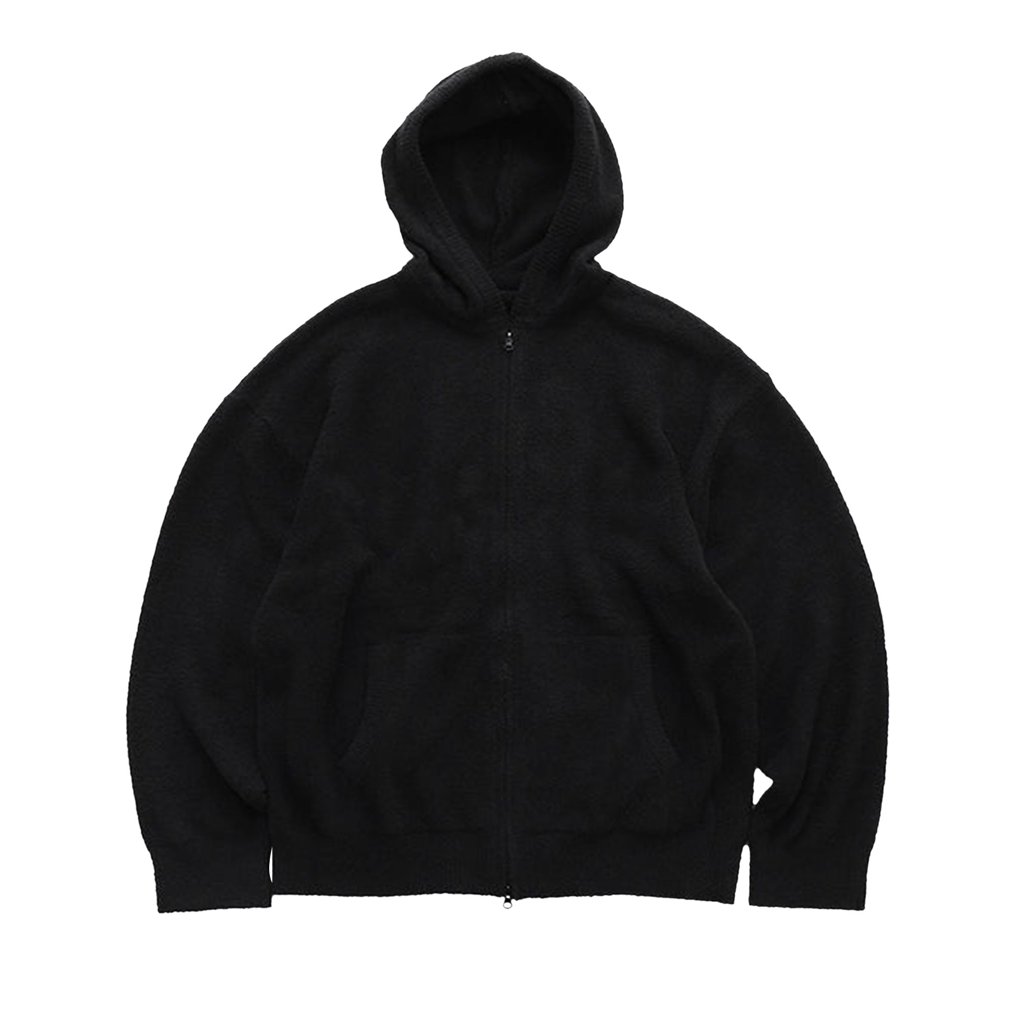 Pre-owned Mastermind Japan Mastermind World Lounge Zip Up Hoodie 'black/charcoal' | Men's Size L