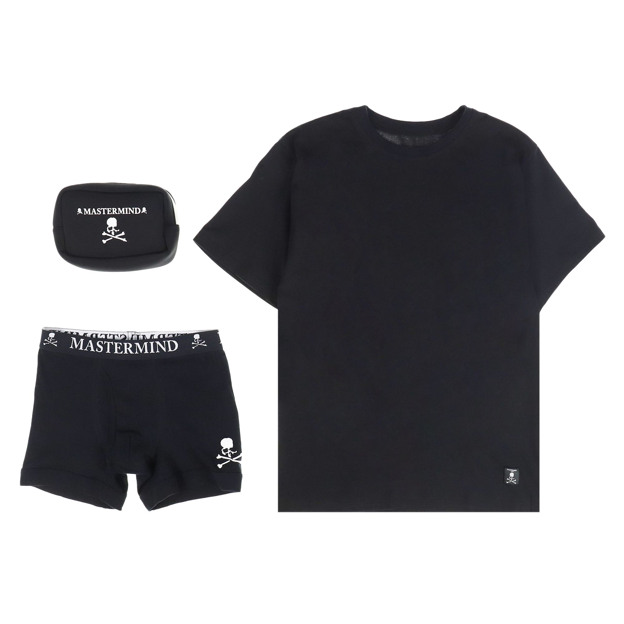 Pre-owned Mastermind Japan Mastermind World T-shirt & Trunks Set 'black' | Men's Size Xl