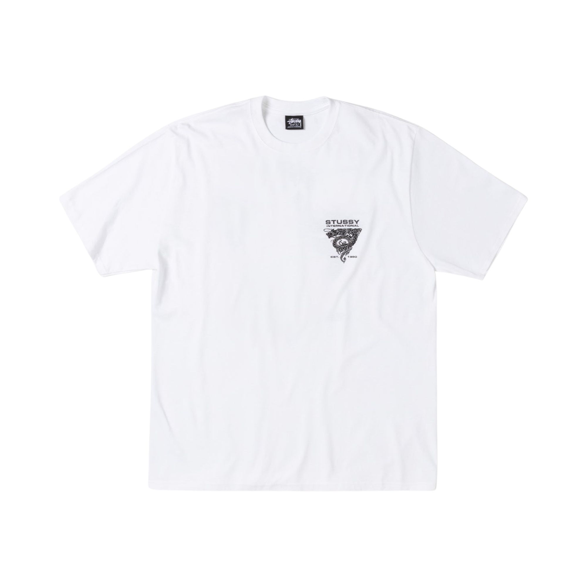 Pre-owned Stussy Dragon Tee 'white' | Men's Size Xxl