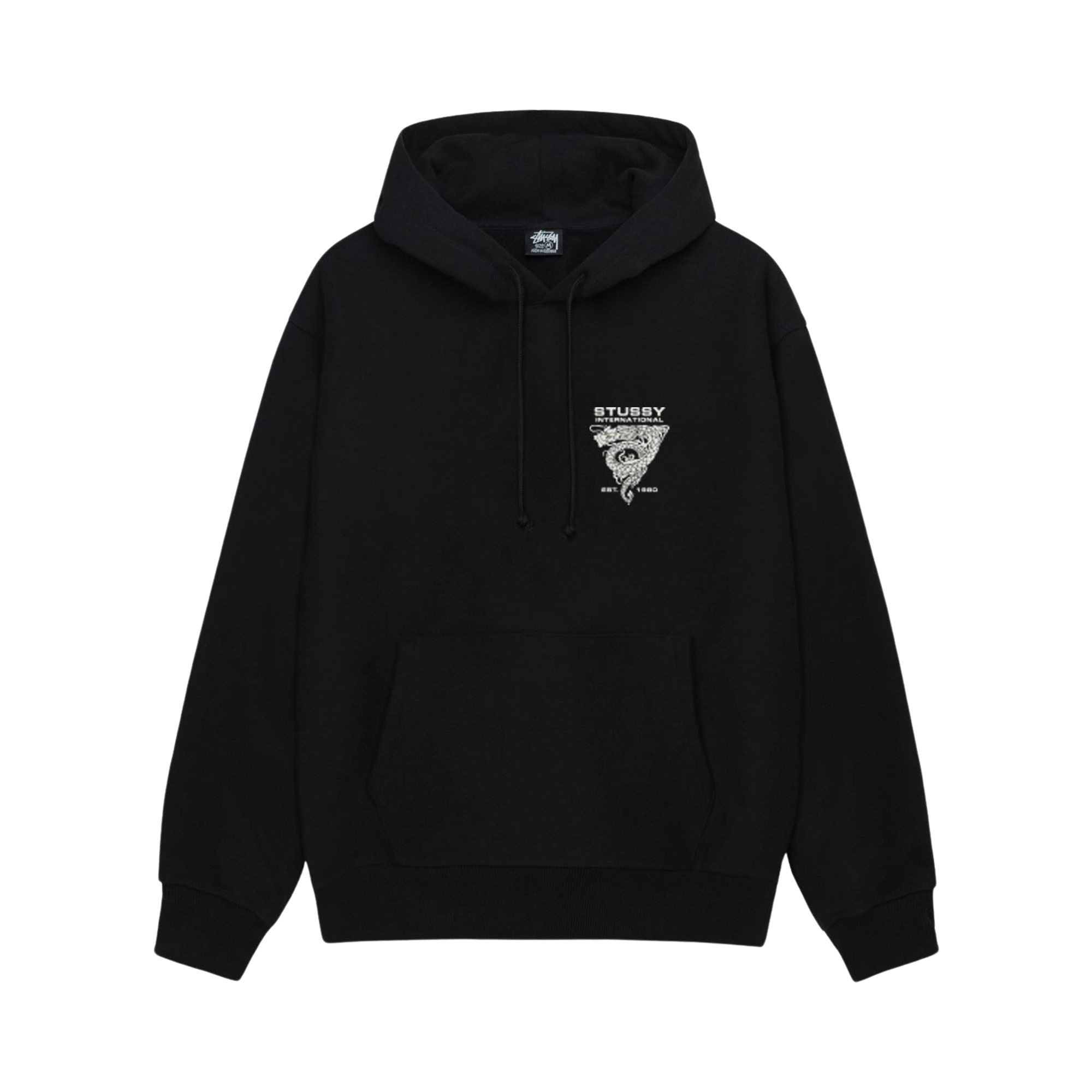 Pre-owned Stussy Dragon Hoodie 'black' | Men's Size Xxl