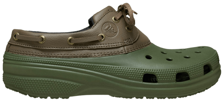 Crocs Classic Boat Shoe Army Green