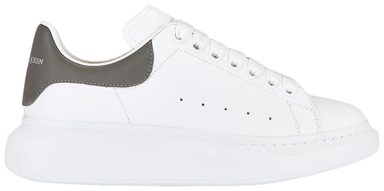 Alexander McQueen Oversized Sneaker White Cool Grey