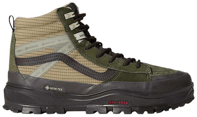 Vans Sk8 Hi GORE TEX MTE Dark Green Brown