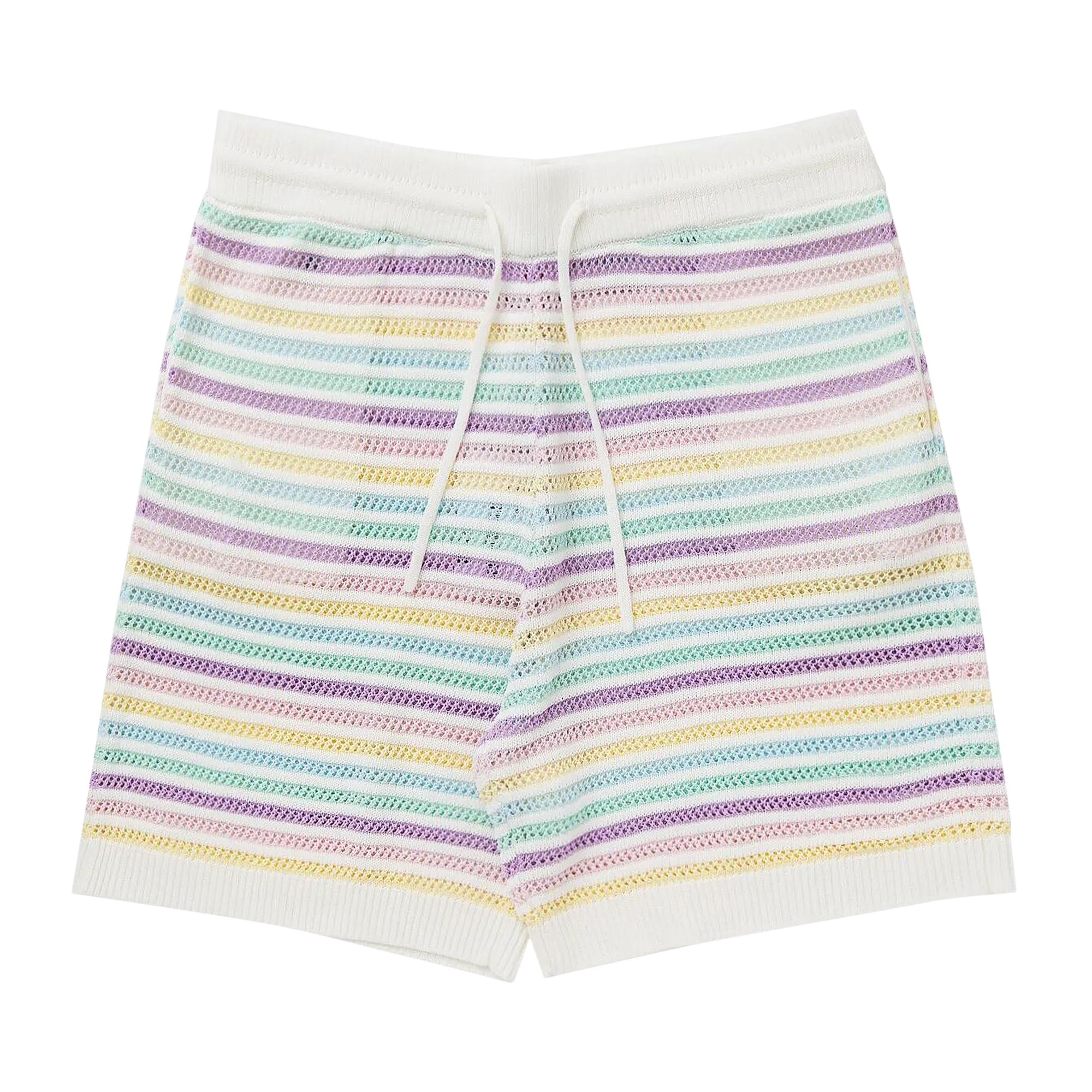 Pre-owned Casablanca Flower Crochet Shorts 'multicolor' | Multi-color | Men's Size Xl