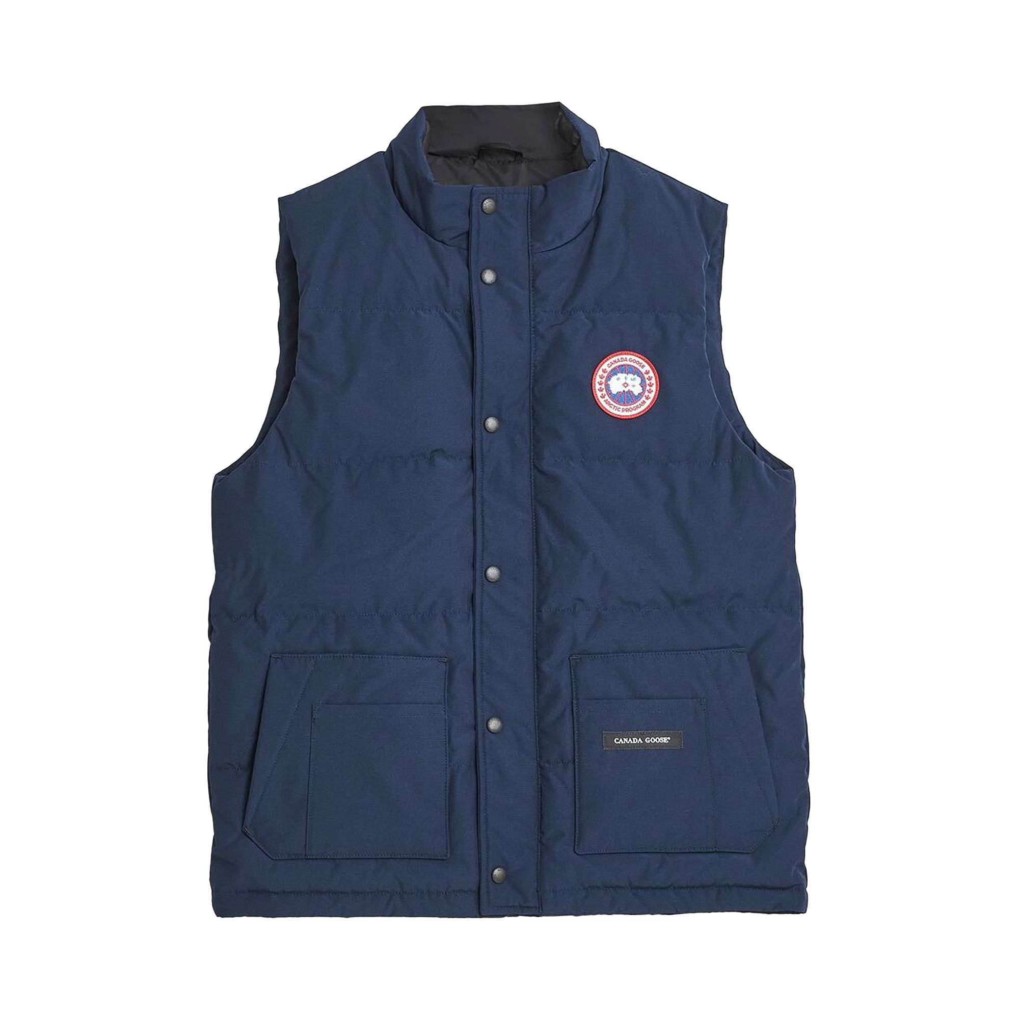 Pre-owned Canada Goose Freestyle Crew Vest 'atlantic Navy' | Blue | Men's Size Xl