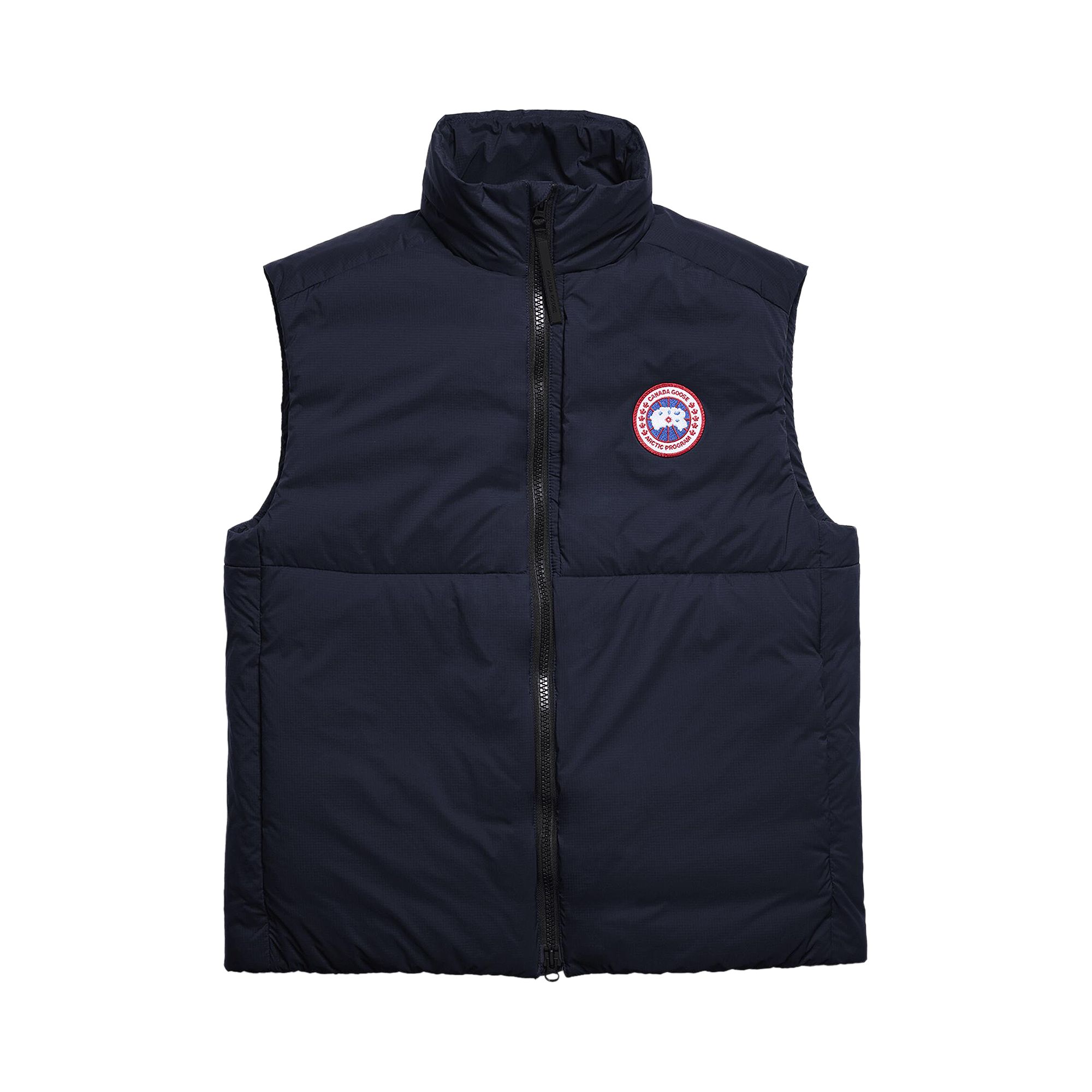 Pre-owned Canada Goose Lodge Vest 'atlantic Navy' | Blue | Men's Size L