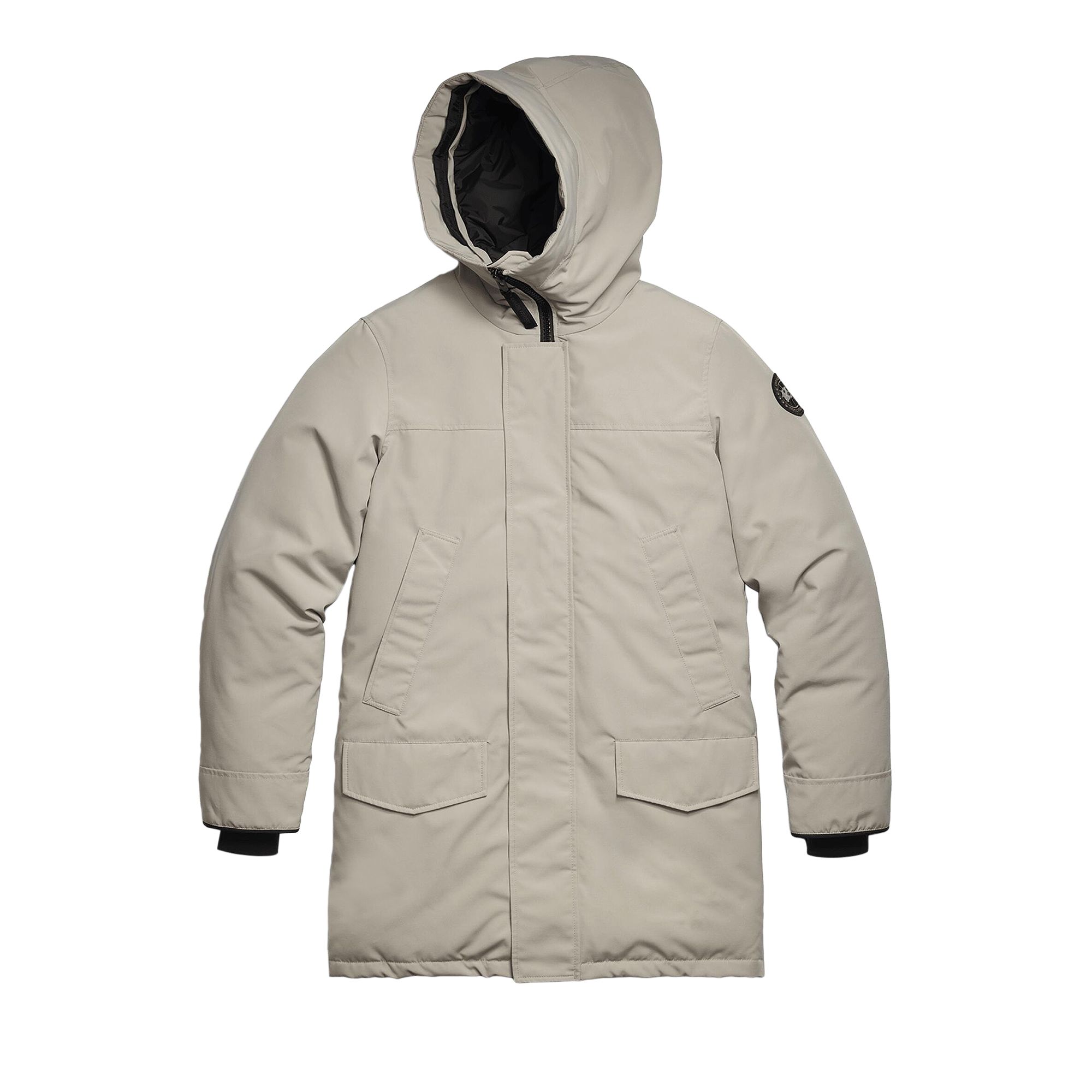 Pre-owned Canada Goose Langford Parka Black Label 'limestone' | Cream | Men's Size Xl In White