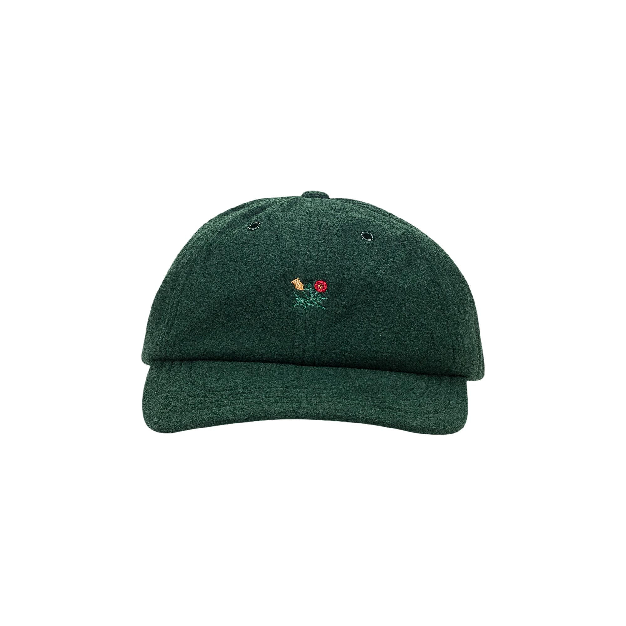Pre-owned Aimé Leon Dore Fleece Crest Hat 'green' | Men's Size Onesize