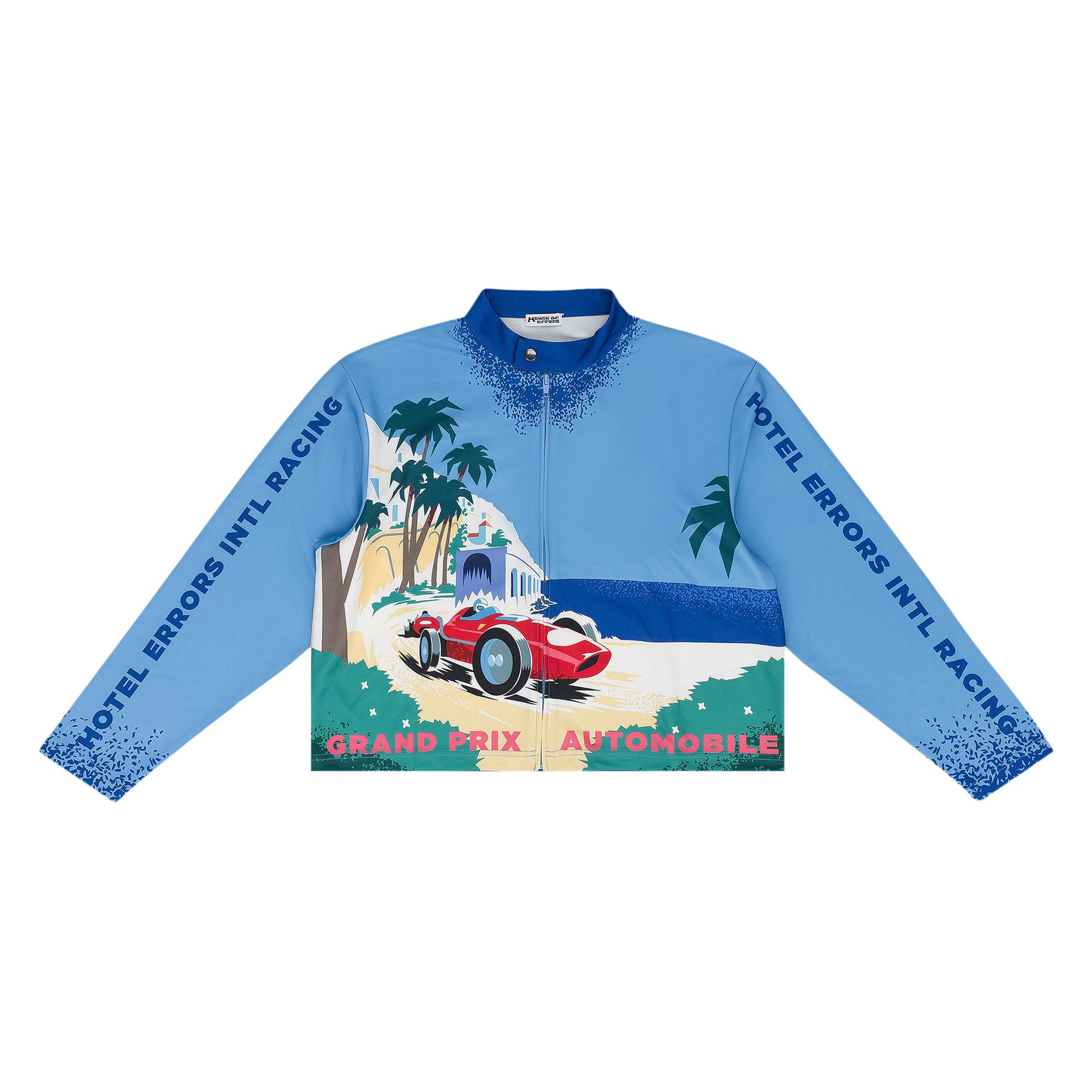 Pre-owned House Of Errors Technical Racing Track Jacket 'blue' | Men's Size S