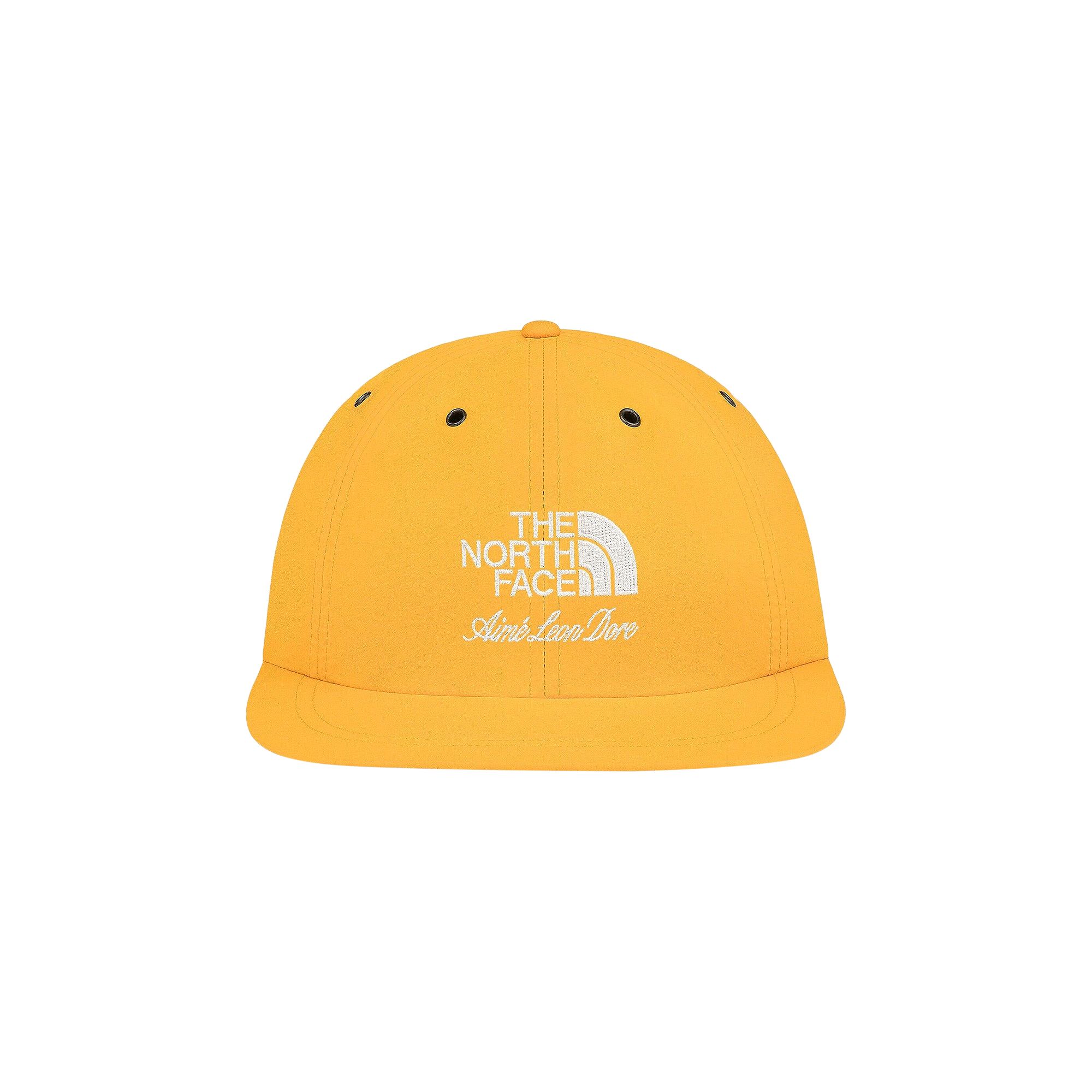 Pre-owned Aimé Leon Dore X The North Face Nylon Logo Hat 'summit Gold' | Yellow | Men's Size Onesize