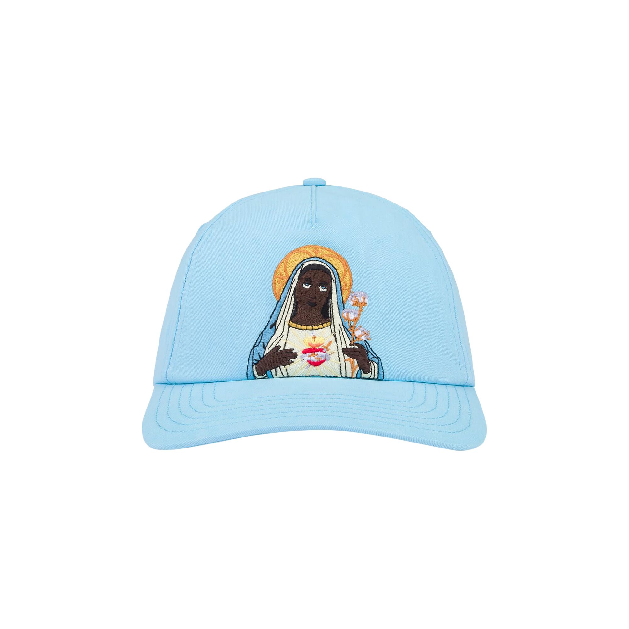 Pre-owned Denim Tears Black Mary Cap 'light Blue' | Men's Size Onesize