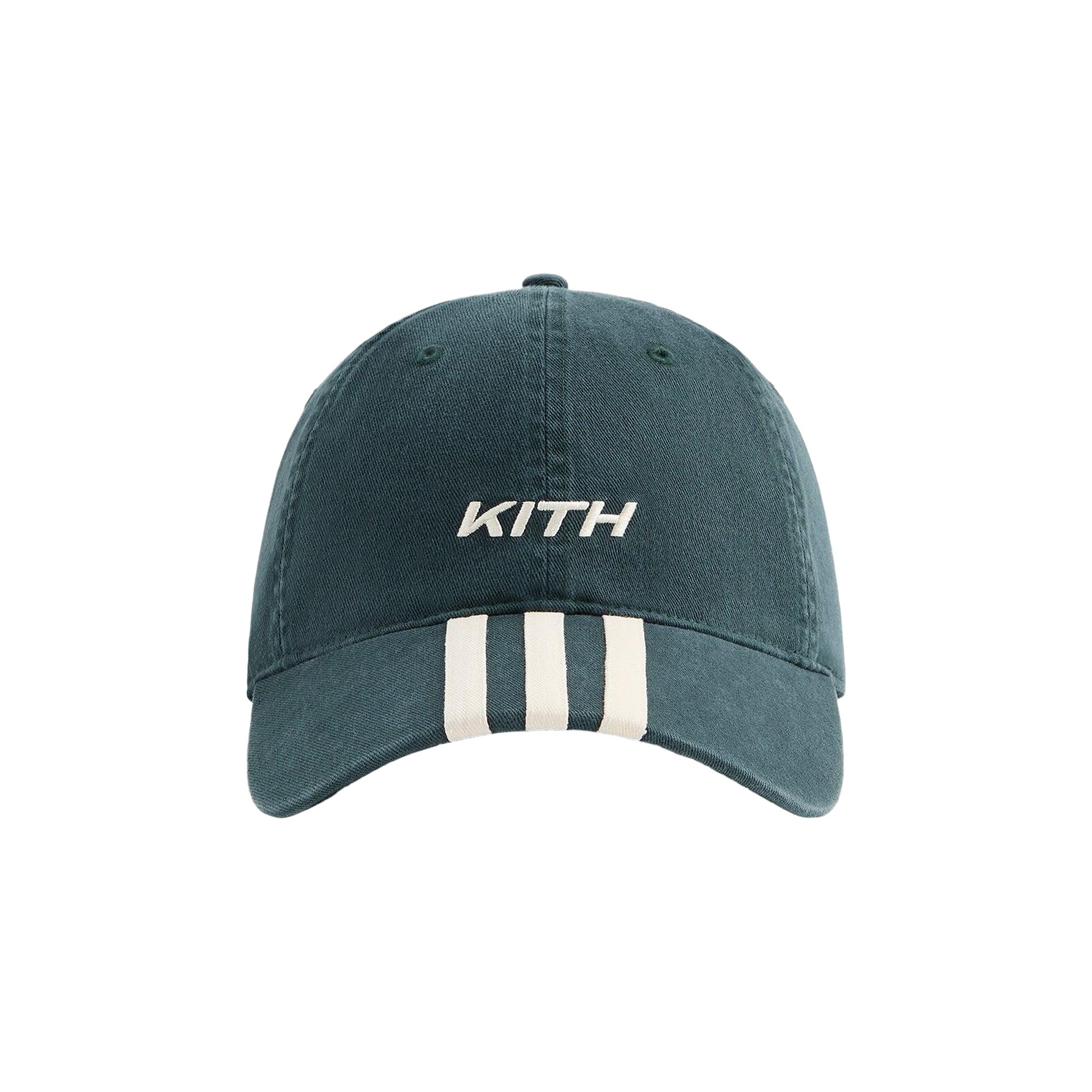 Pre-owned Kith For Adidas Football 3s Cap 'stadium' | Green | Men's Size Onesize